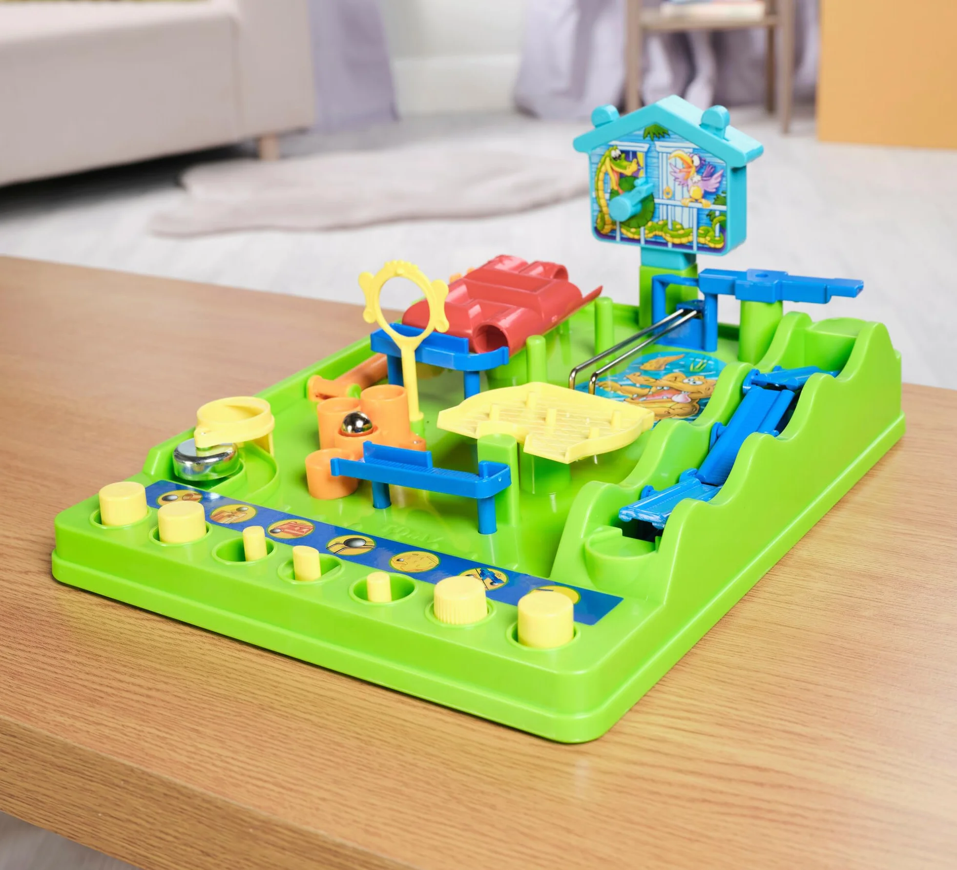 TOMY Screwball Scramble Classic Retro Children's Preschool Action Board Game Puzzle Family Game for 5-9 Year Old Boys Girls