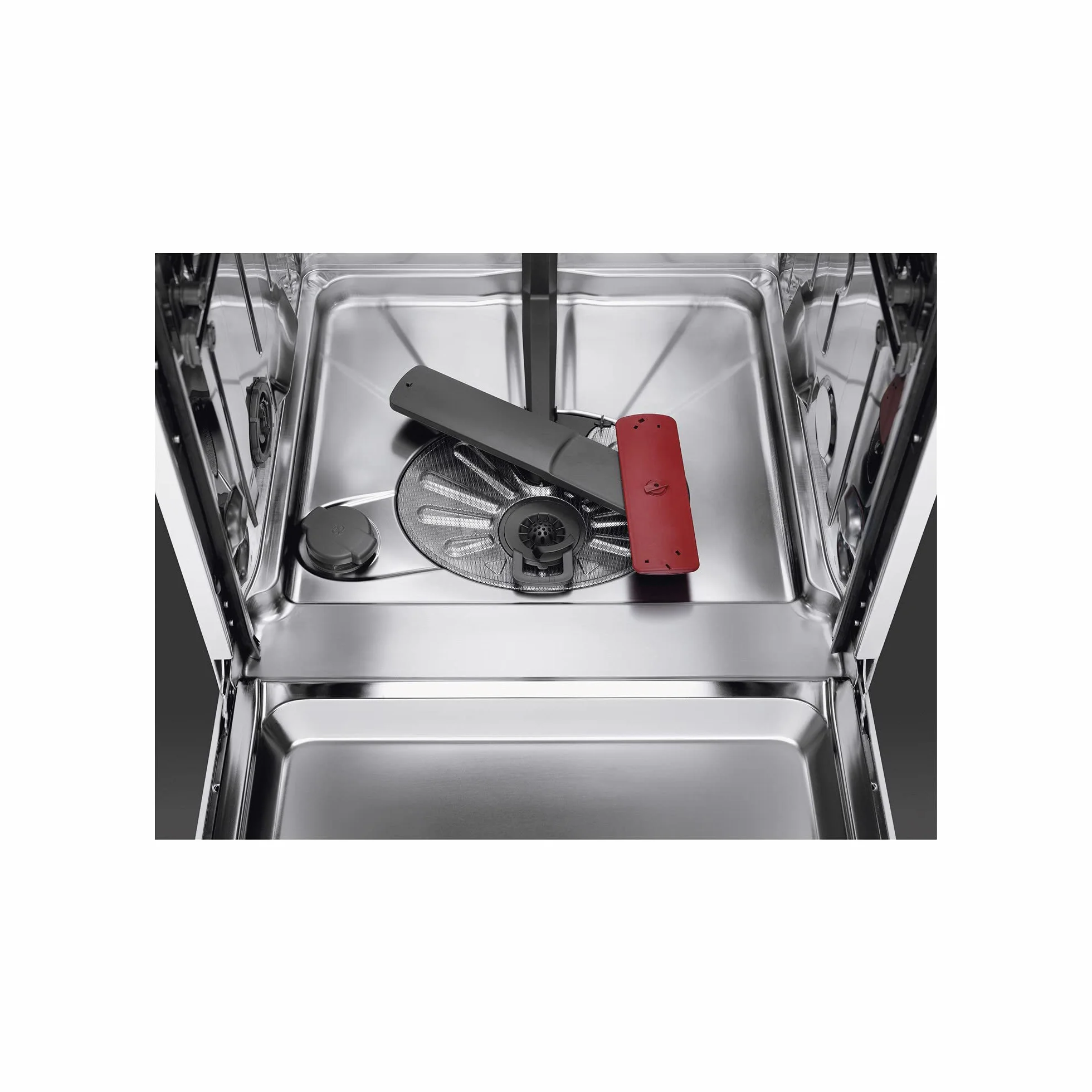 AEG Lavavajillas Libre Instalación FFB64627ZM 60 cm 13 Cubiertos AirDry Display XL Cesto Quicklift 44 dB Inox