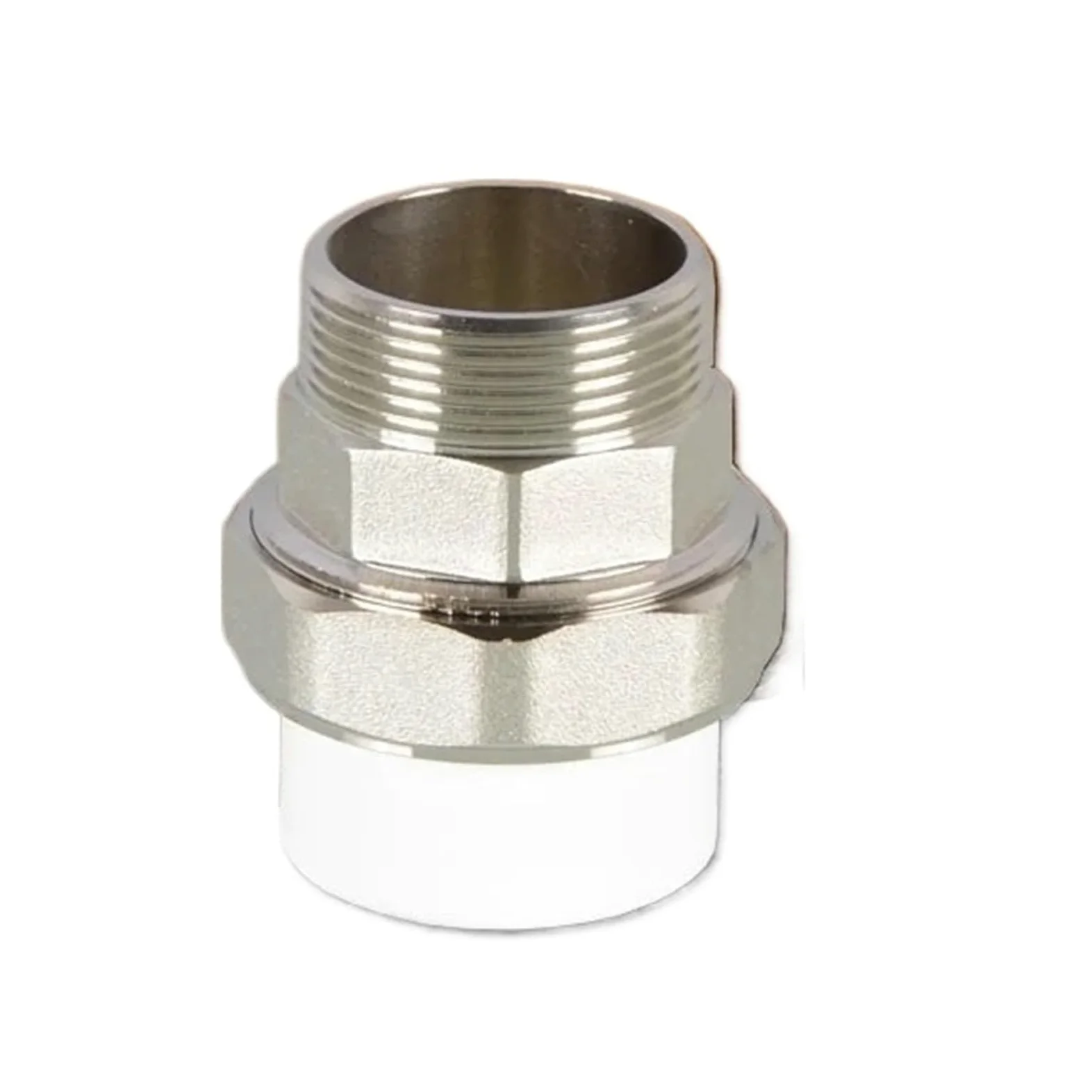 Conector de cobre for cable exterior de polipropileno (PPR), 1/2 pulg., 3/4 pulg., 1 pulg., interfaz de diente, 20/25/32/40/50 ppr, accesorios for tuberías de agua(Q)