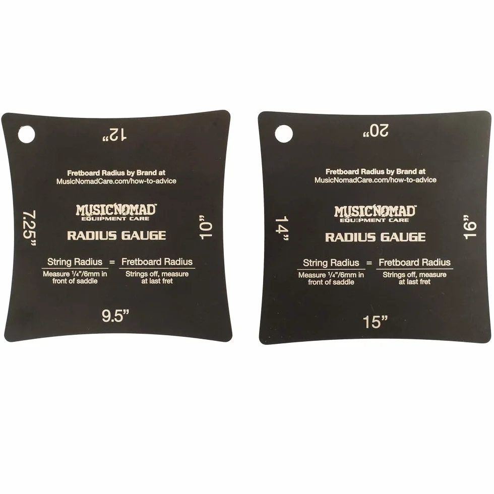 MusicNomad MN603 Precision Kit de herramientas para medir radios y cables (2 unidades)
