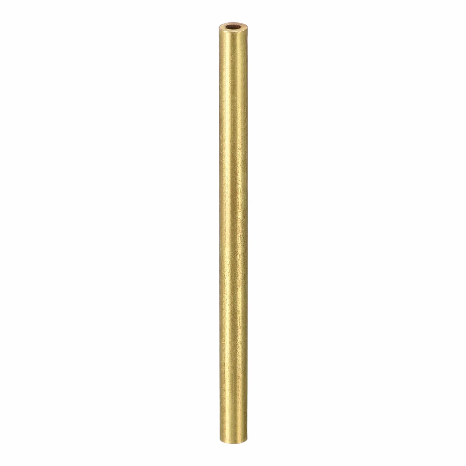 sourcing map Latón Tubo 2mm OD 0,5mm Pared 30mm Longitud Tubería Bricolaje 16 Piezas