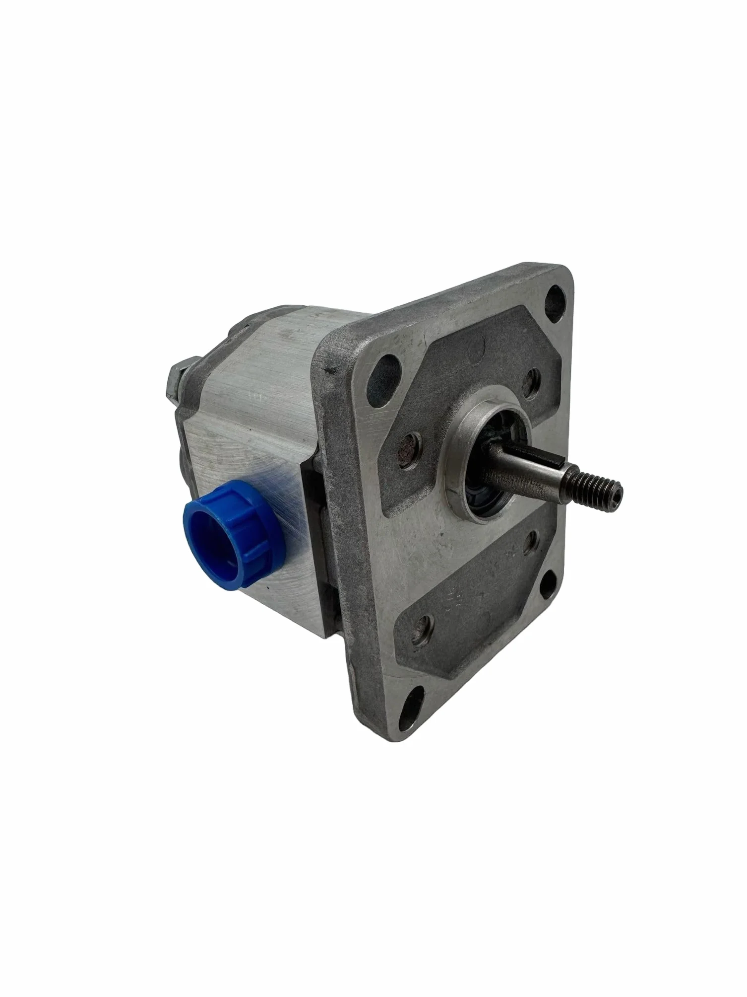 Bomba Hidráulica, Bomba de Engranajes, 1.8 L/min, 250 Bar, Eje Cónico 1:8, Puertos GAS (BSP), Montaje Europeo marca Hydrosila. Para Tractor, Prensa Hidráulica y Grupo Hidraulico