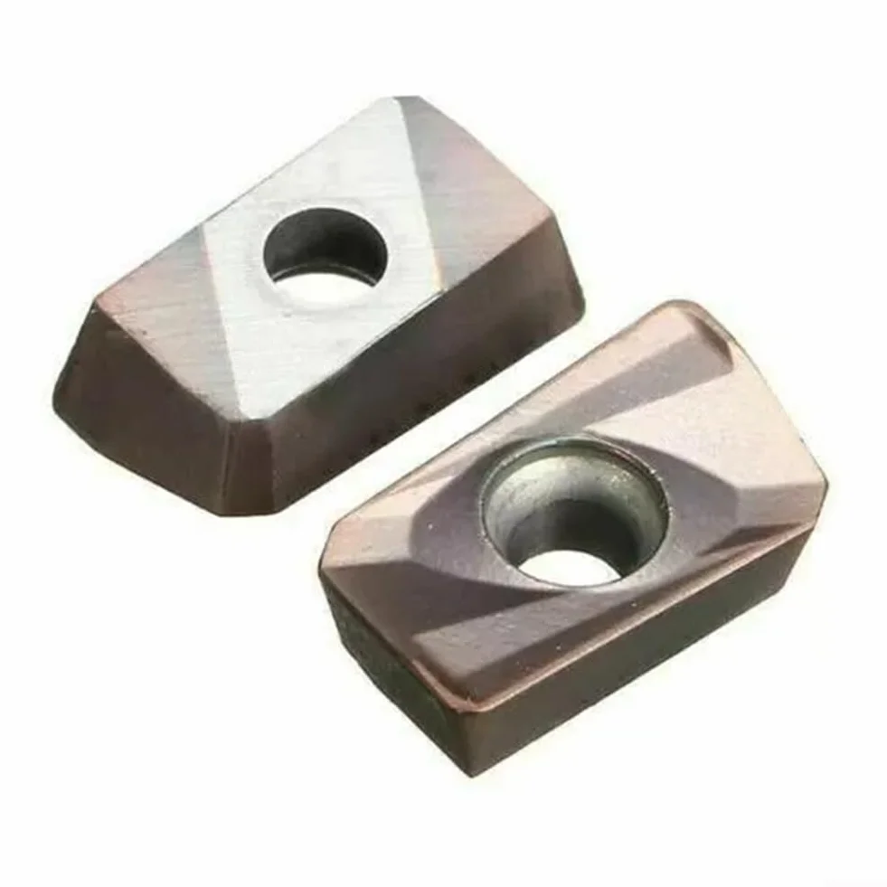 Insertos de fresado de carburo APMT1135 M2, 10 piezas, herramienta de torneado de torno, carburo cementado
