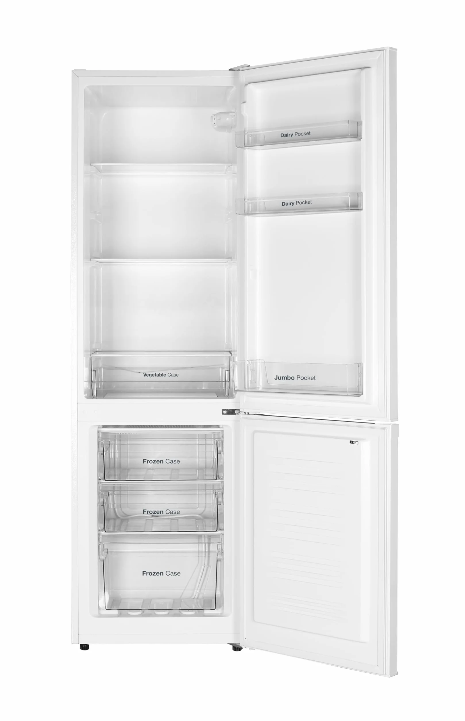 Frigorífico Combi VOK EVR-224DEW 224L 170 cm 52.5 cm Puerta Reversible 39 dB Clase E Blanco