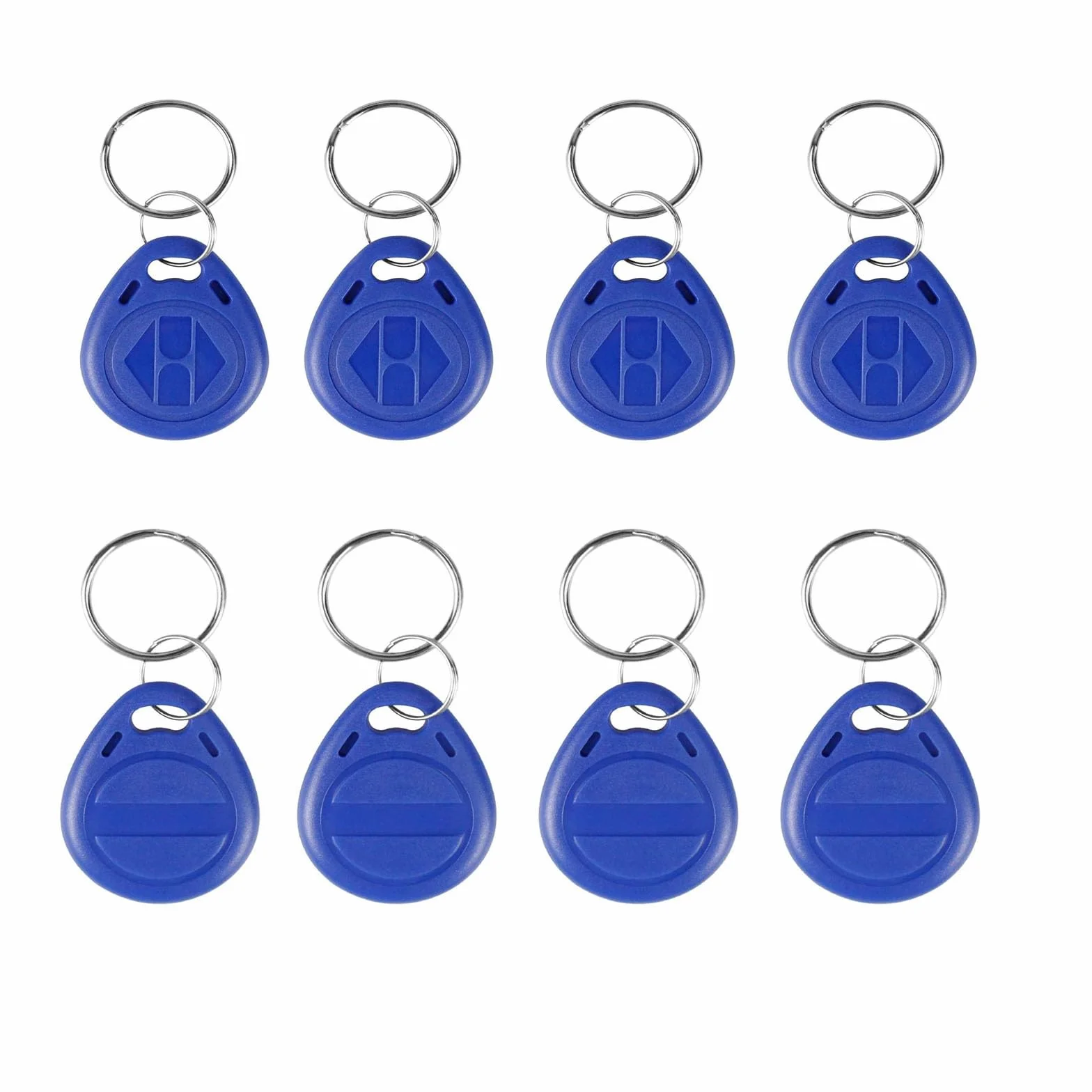 Llaveros RFID 125 KHz Modificables T5577 EM4305 Etiqueta NFC Grabable Transponder Tarjeta ID EM Azul