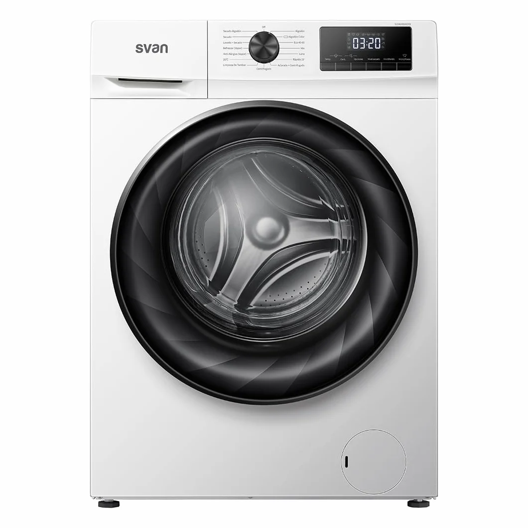 Svan Lavadora Secadora Condensación 9Kg Carga Frontal Blanco 1750W 1400rpm Motor Inverter