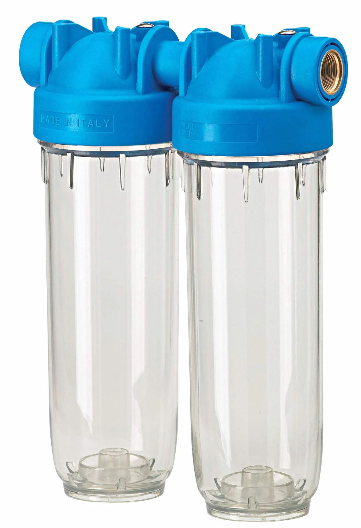 Purway DP 10 DUO 1" OT TS 10" Doble carcasa de filtro de agua potable
