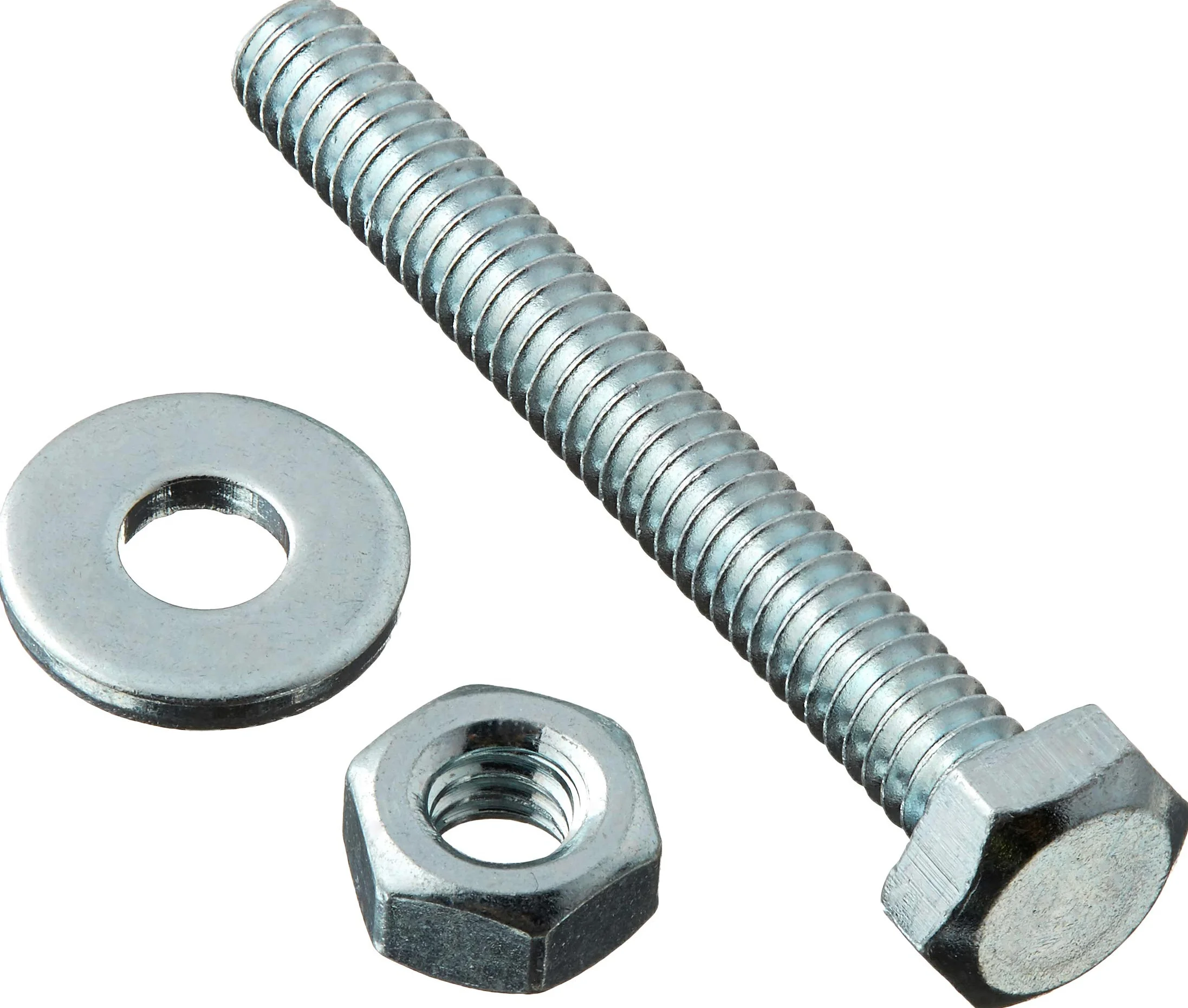 POWERTEC Hex Bolt 71154 1/4"-20 x 2 Kit de hardware, 10 juegos