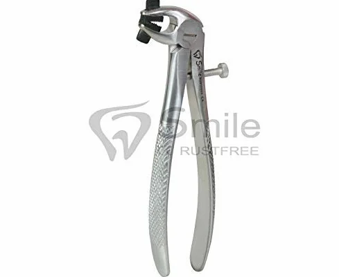Alicates de extracción de corona con 2 puntas de silicona – removedor temporal de corona