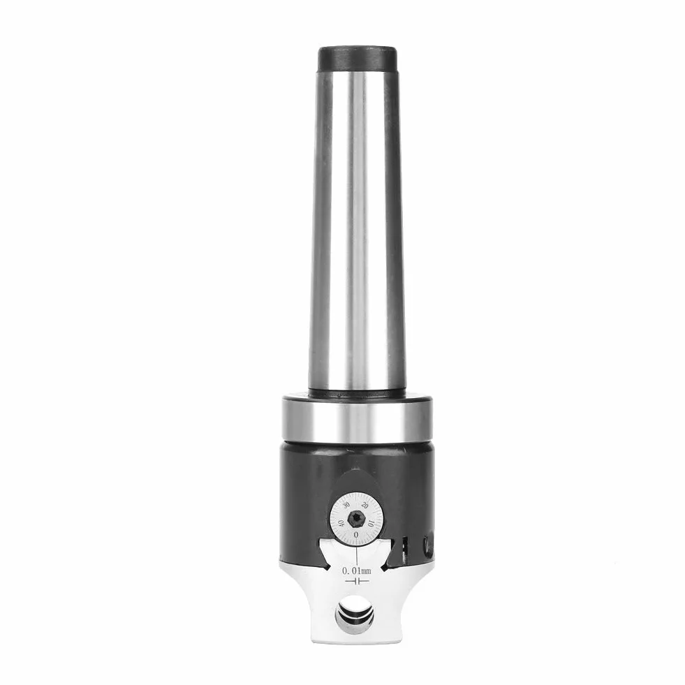 Adaptador de Cenador de Eje MT4-M16 con Cabeza Barras Aburrida 50Mm con 9Pcs Barras Aburridas F1-12Mm y 3Pcs Llave,Para Máquinas CNC