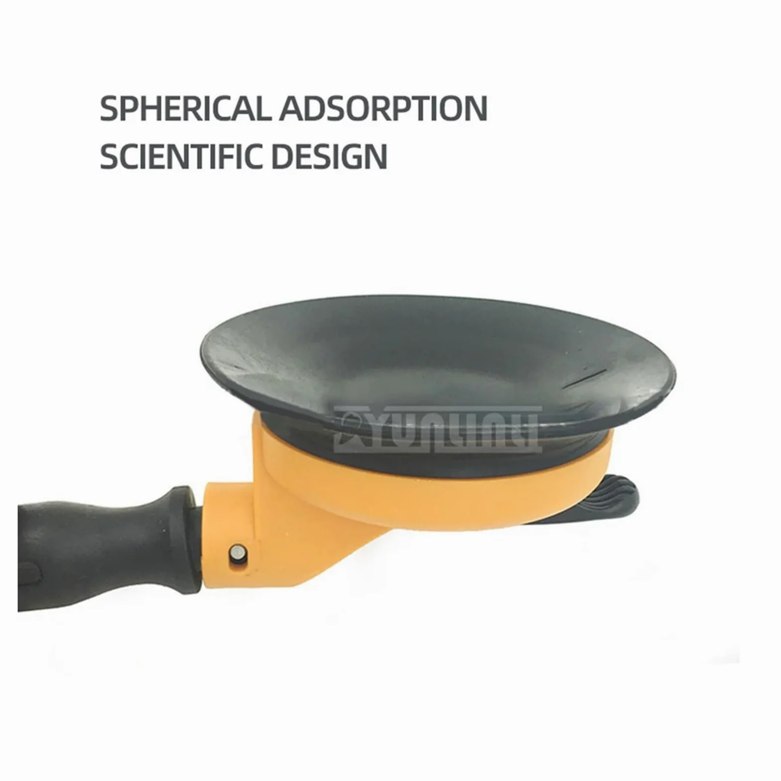 Ventosa para vidrio, Ventosa de vidrio curva de doble garra de 45 kg for azulejos de vidrio y parabrisas de coche. Para azulejos, parabrisas y ventanas