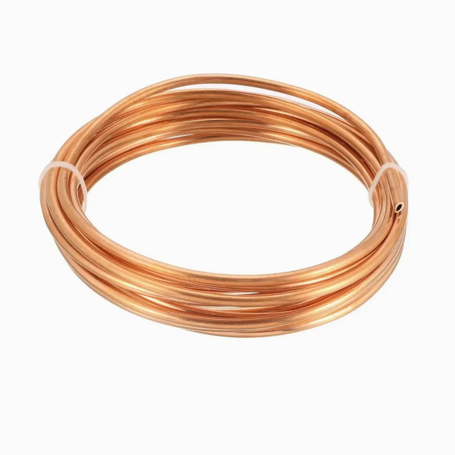 Alambre de cobre, Tubo de cobre blando Tianwandong 1 m, tubo bobina, diámetro exterior 2 a 8 mm, interior a 6, tubería alambre puro for aire acondicionado y refrigeración(12x9mm)