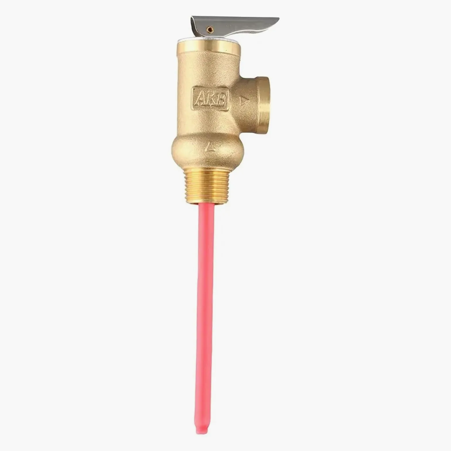 Valvula Antiretorno Agua Calentador de agua pequeño, válvula latón, alivio presión 1.0Mpa, calentador seguridad for tanques para calderas de aceite