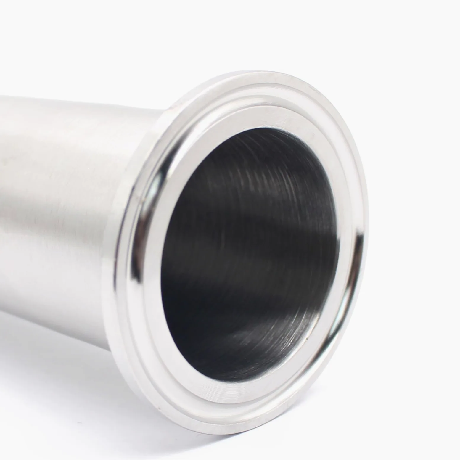 Pipe OD45xTC64 Long Type clamp ferrules Length 120mm SS304 Stainless Steel Welding Ferrule Tri Clamp Fittings