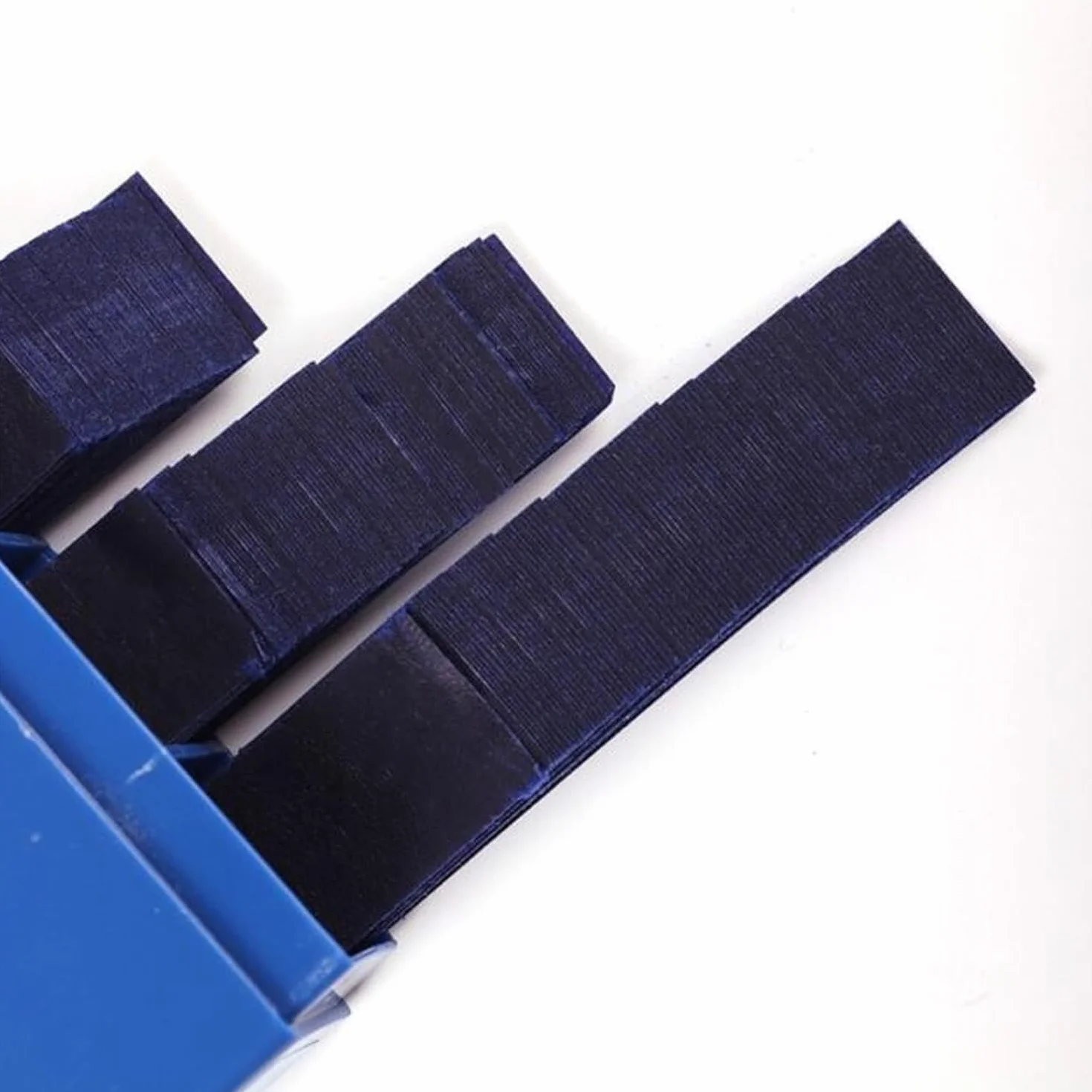 Papel articulado dental 300 hojas, dispensador plástico, 100 micras, rojo y azul, doble cara