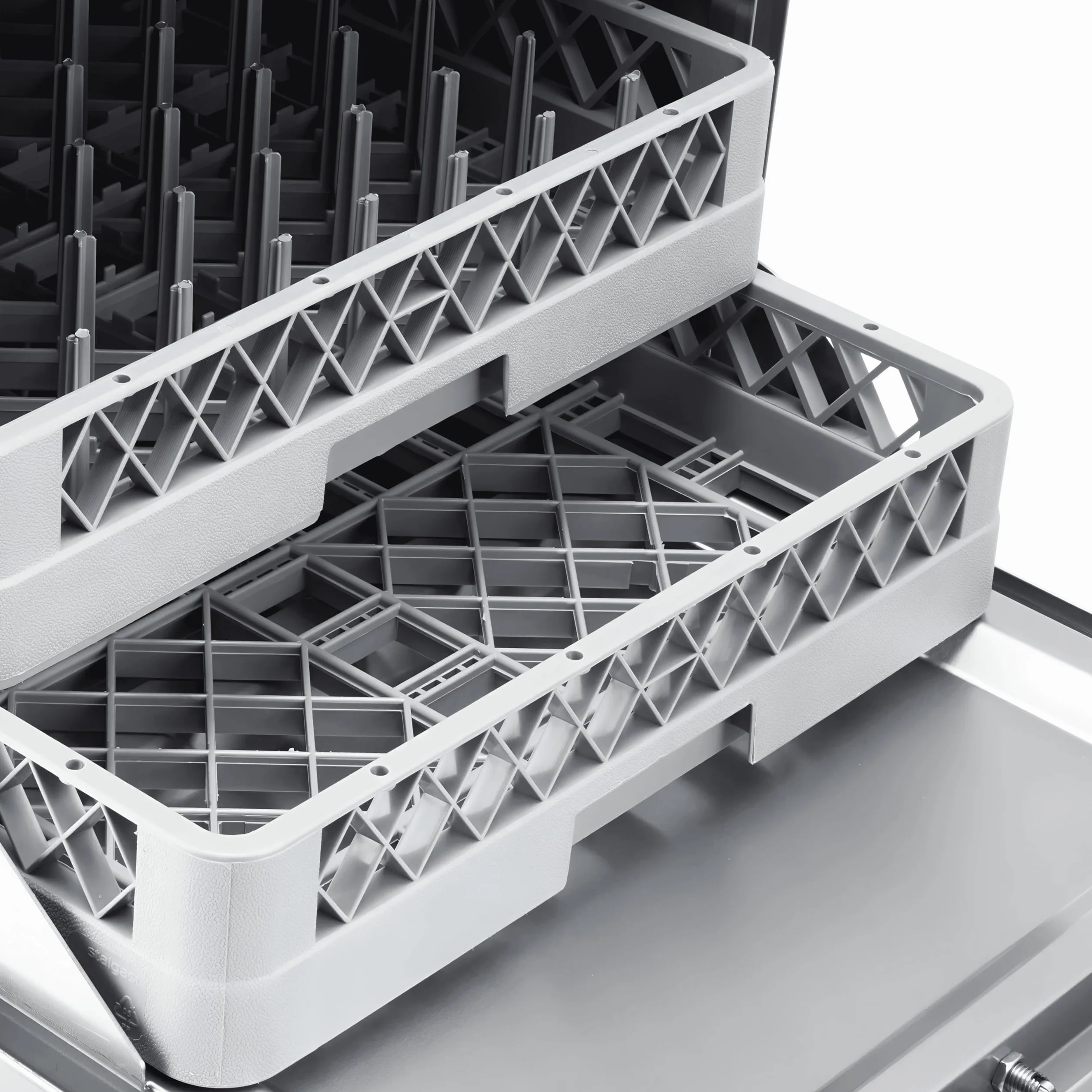 Lavavajillas Industrial WORLDMAI 50x50 con Dosificador de Abrillantador para Hostelería. Lavaplatos Profesional para Bar y Restaurante de Alta Capacidad y Bajo Consumo - MADE IN EUROPE