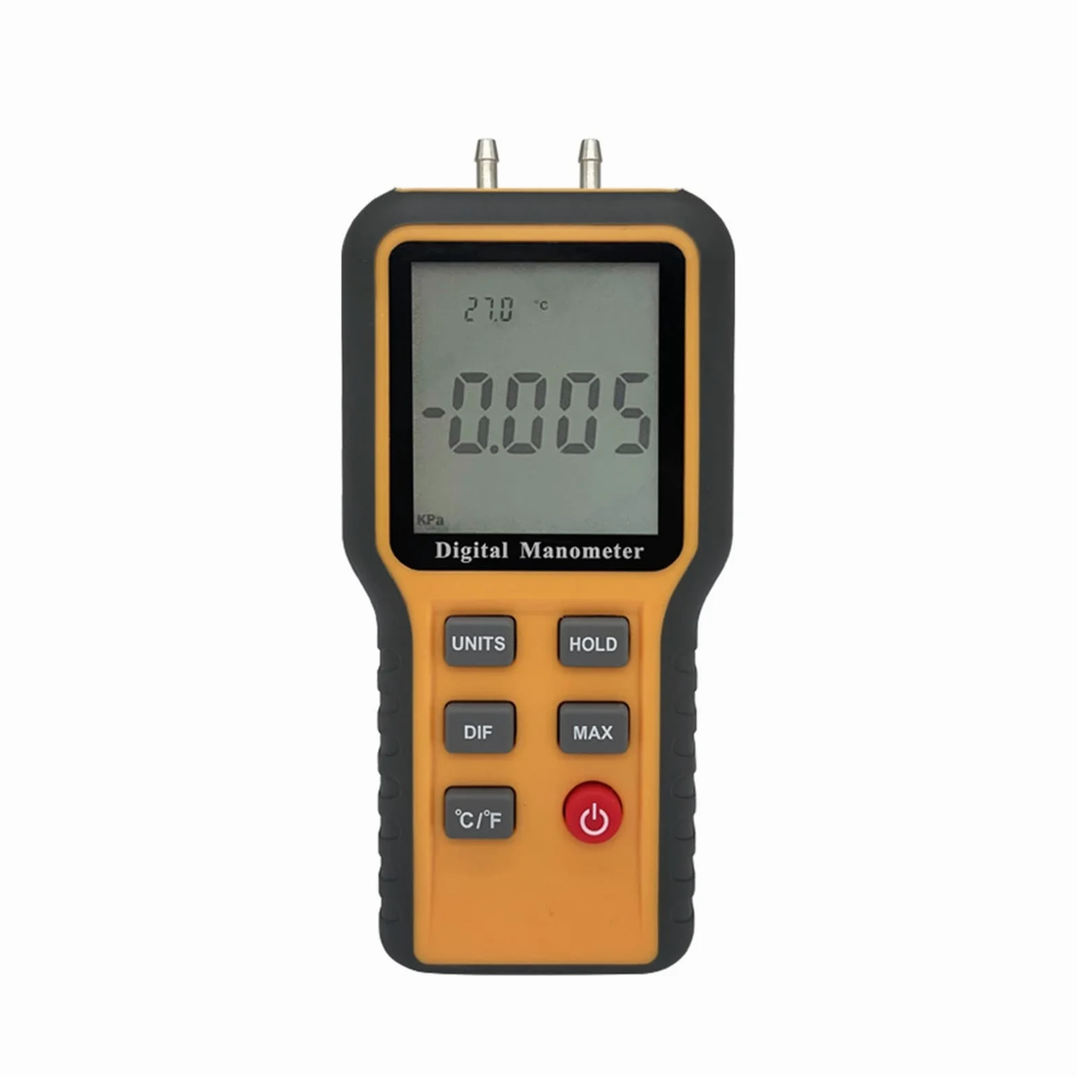 MANÓTURO DE PRESIÓN Digital 3 IN 1 Aire Meter Herramientas for MEDICIÓN Gas Natural ACONDICIONAMIENTO AIRECONA para Pruebas de Mantenimiento(52.2 kPa)