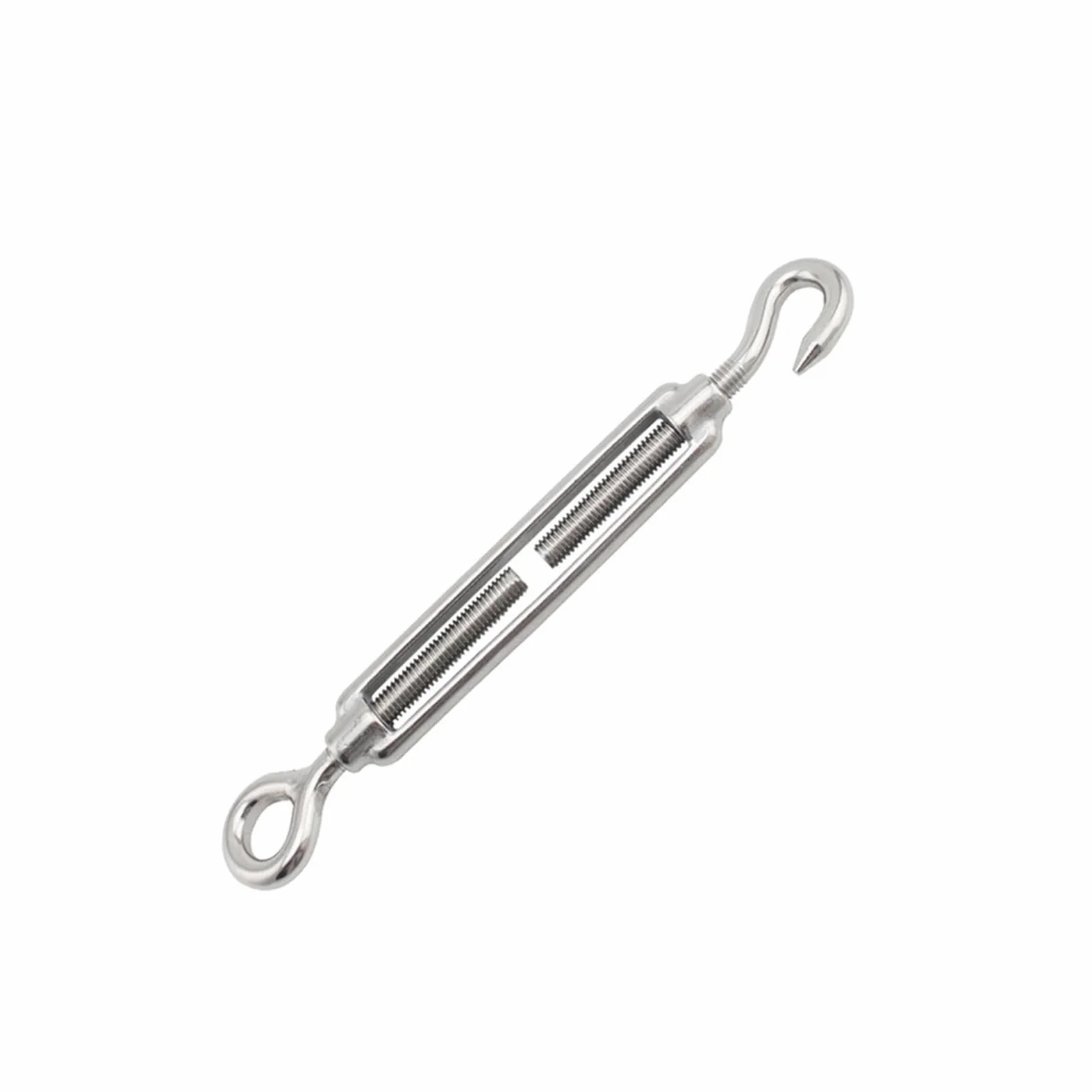 Tensor de Cable con Tensor de Cadena, Tamaños múltiples del Dispositivo de tensión de la Cuerda de Alambre del Ojo de los Ganchos del Tensor del Acero Inoxidable 304(M12)
