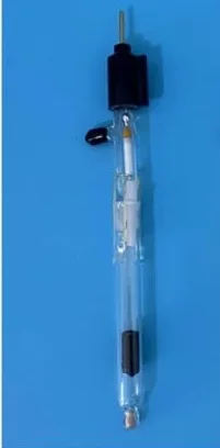 Electrodo de referencia Hg/HgO R0502 R0501 con puente de sal doble y simple