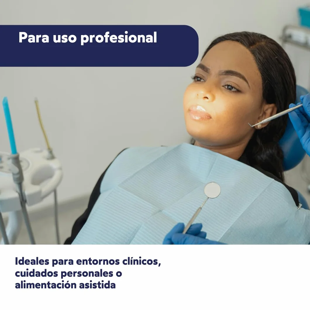 Baberos Desechables Color Negro Impermeable para Tatuajes y Estética Adultos