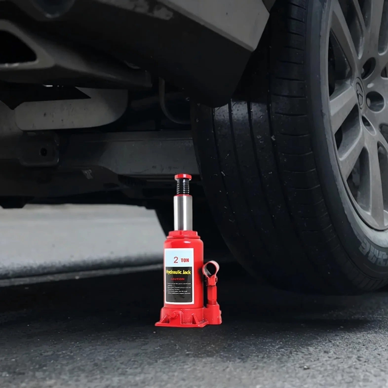 Gato hidráulico de Botella Soldado de 2, 5 y 10 toneladas for reparación de automóviles.(5 Ton)