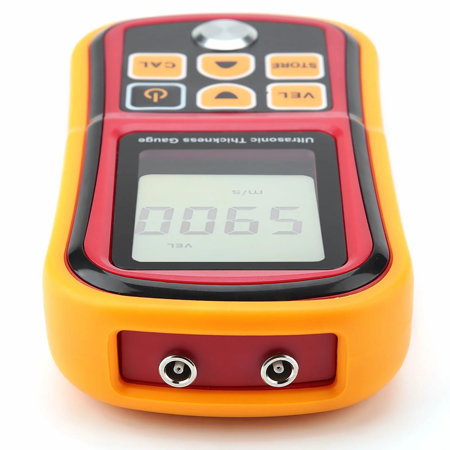 Espesor ónico Digital, Medidor Ultrasónico GM100 Pantalla LCD Grande de 1,2 a 225 Mm Monitor de Prueba de Ancho de Acero Medidor de Velocidad de Sonido Calibración Automática 5