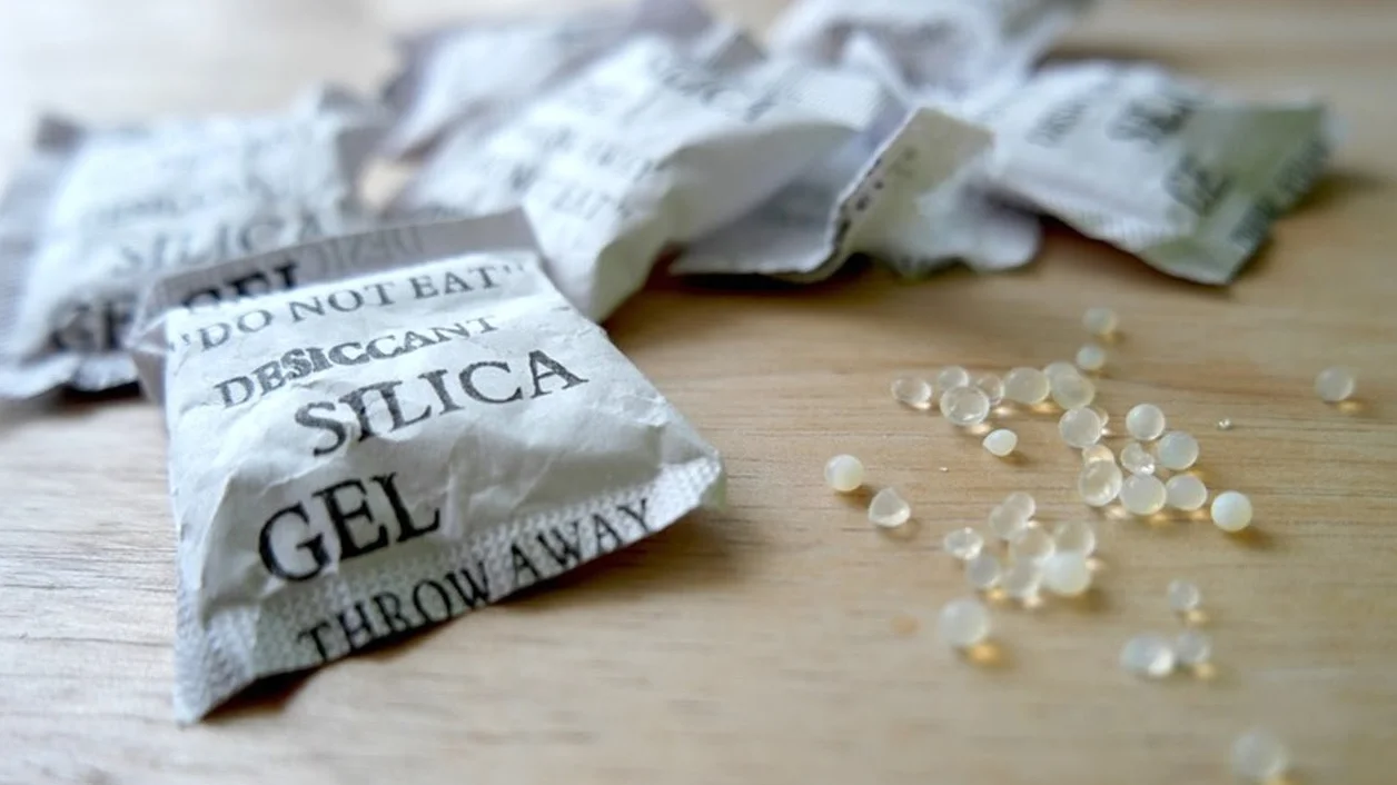 E-Cron Tyvek bolsitas de gel de sílice 10 x 10 g desecante reutilizable