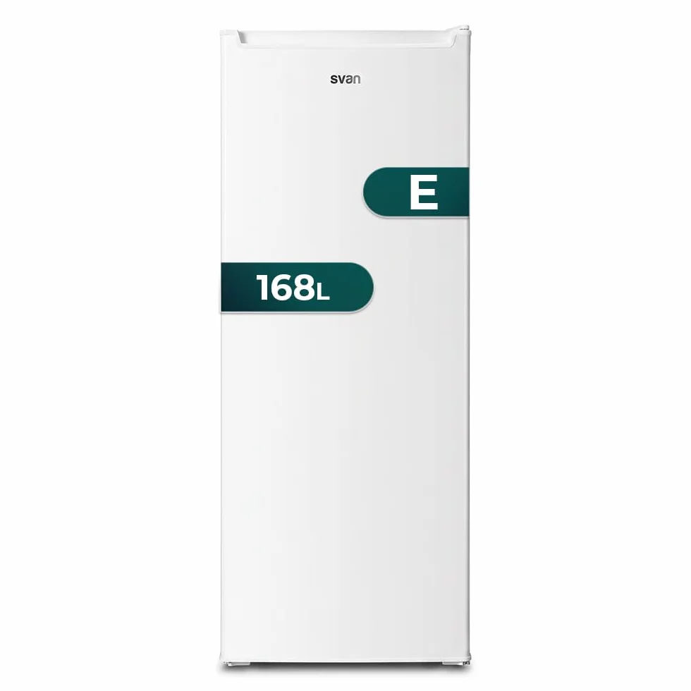 Svan Congelador Vertical Blanco 200L Dual Cooling 4 Estrellas OCV14355EW00