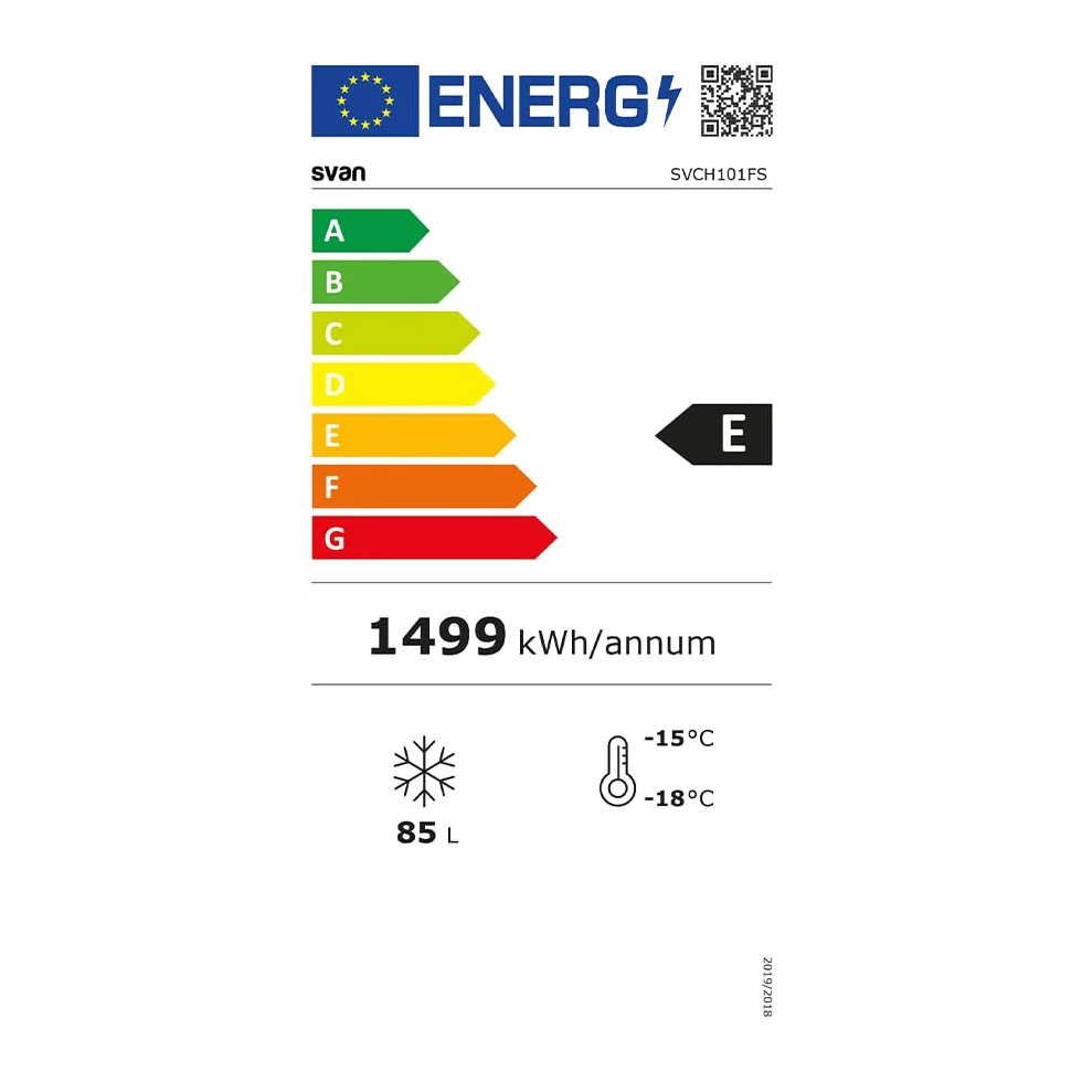 Svan Congelador Horizontal Horeca Blanco SVCH101FS 85 Litros 2 Cestas Clase E