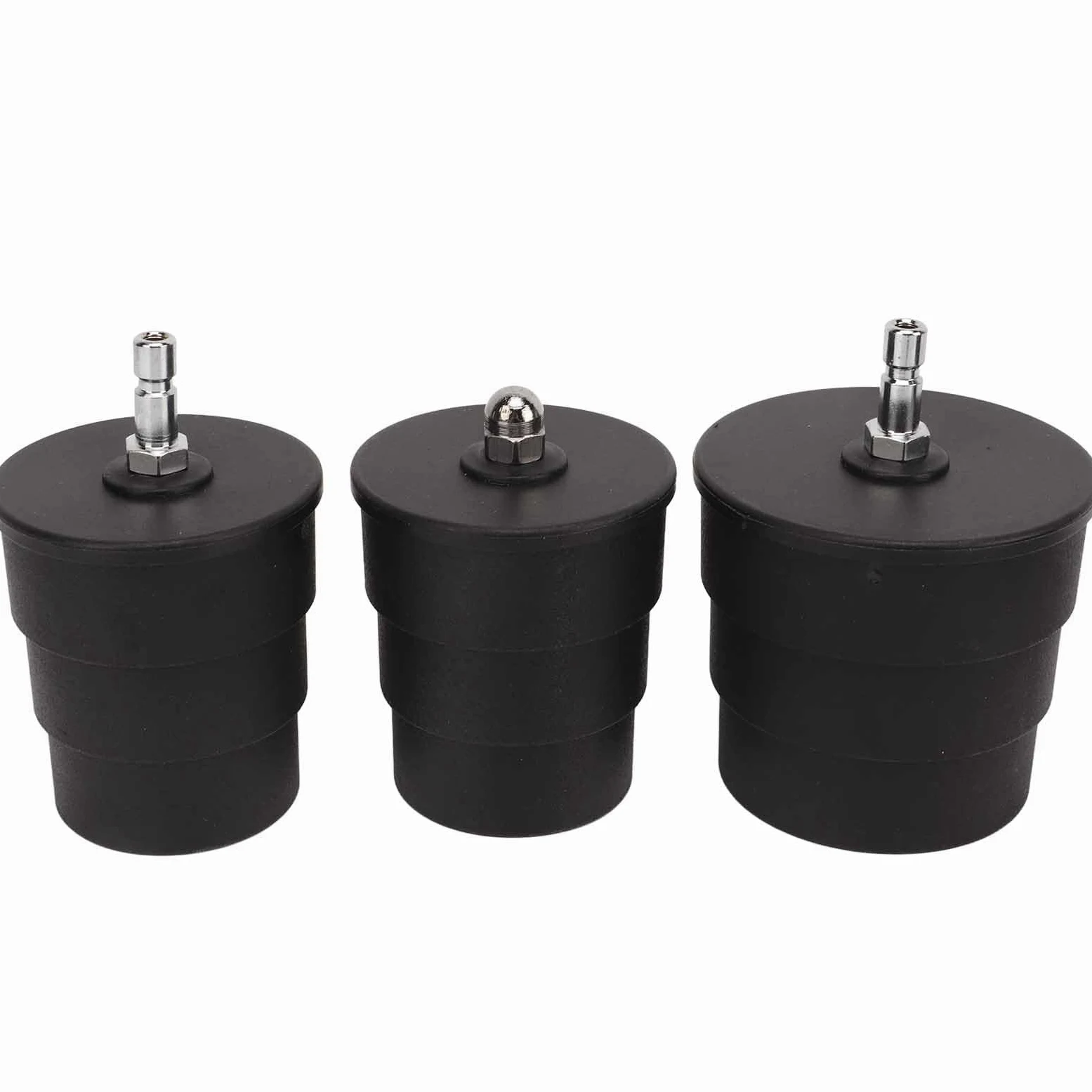 Kit de prueba de fugas del turbo de 9 piezas, probador de fugas de sobrealimentación de turbocompresor con manómetro de 0 a 6 bares, incluye 4 adaptadores escalonados para