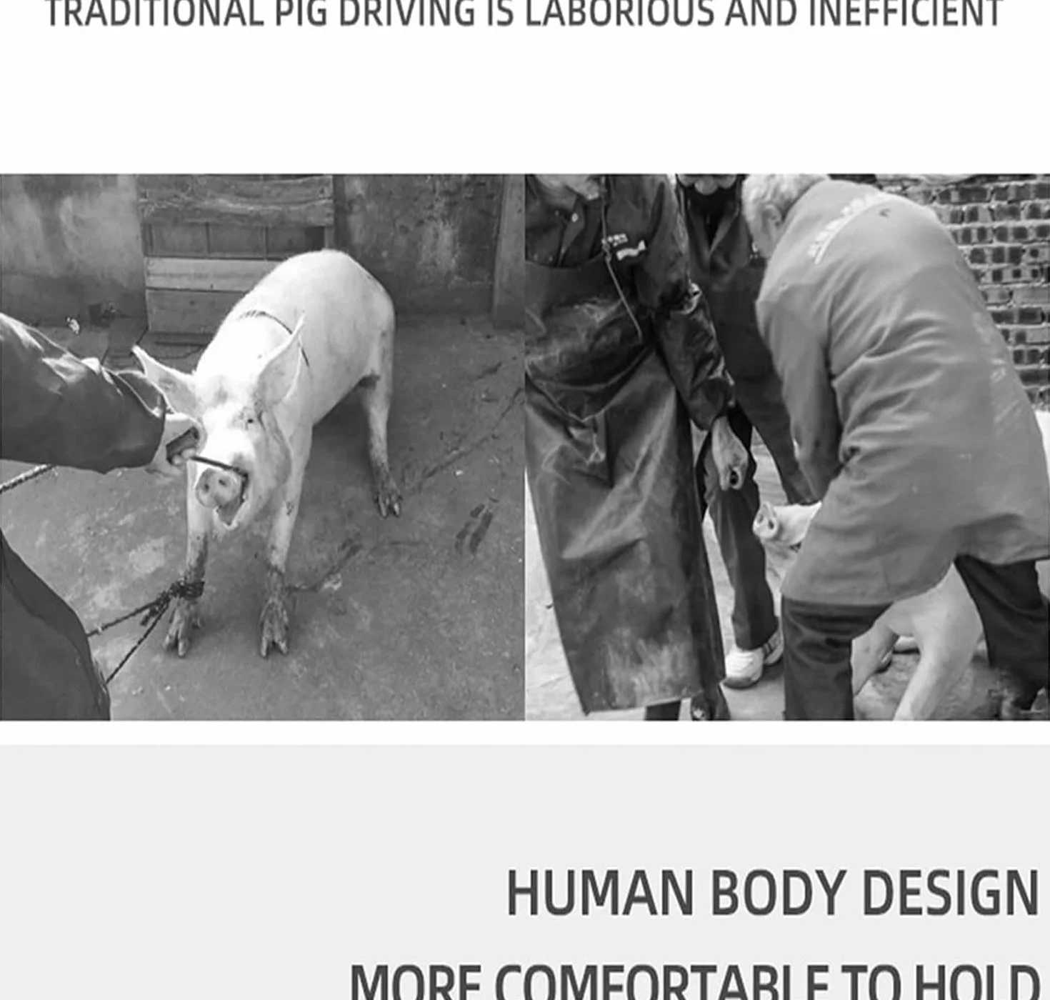 Palo Eléctrico para Conducir Cerdos, Palo De Prod para Ganado Seguridad Animal Electric Shock Prod Recargable Arreador Electrico para Ganado para Perros Vaca Cerdo Cabras Eléctrico