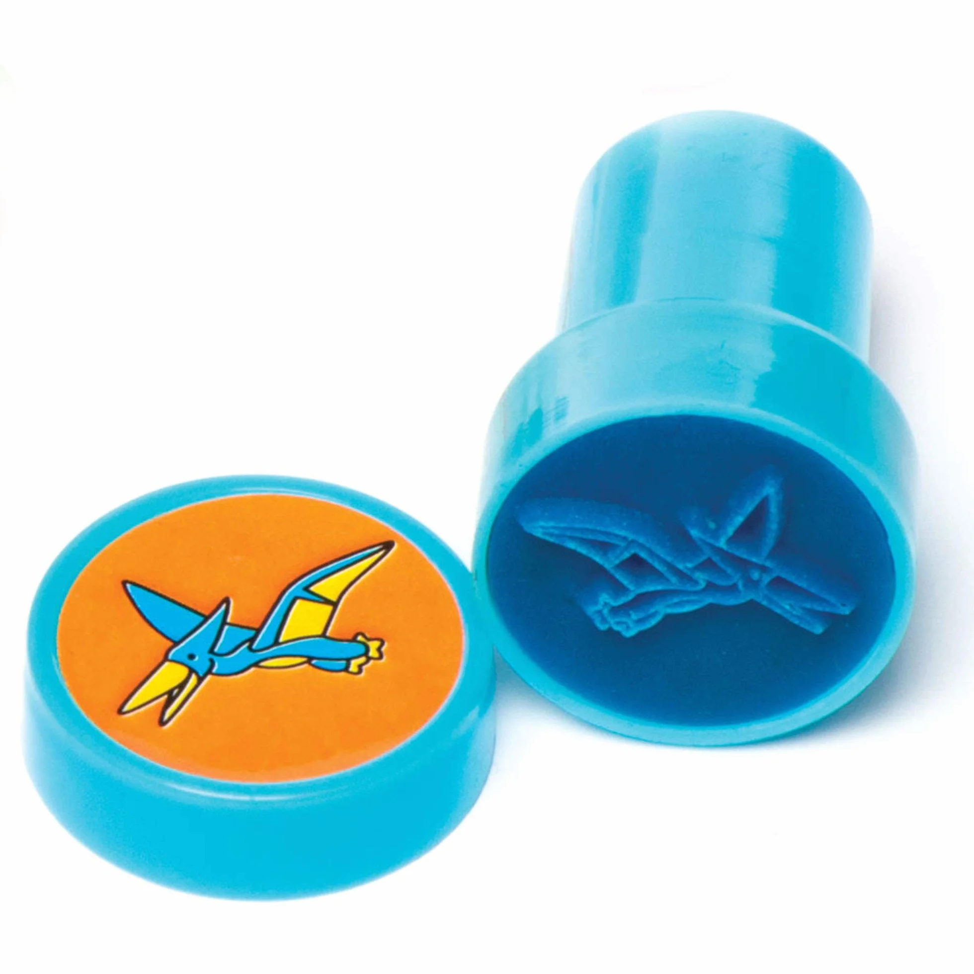 Baker Ross Estampadores Autoadhesivos de Dinosaurio para Manualidades Juguetes para Niños, Paquete de 10, 20 mm