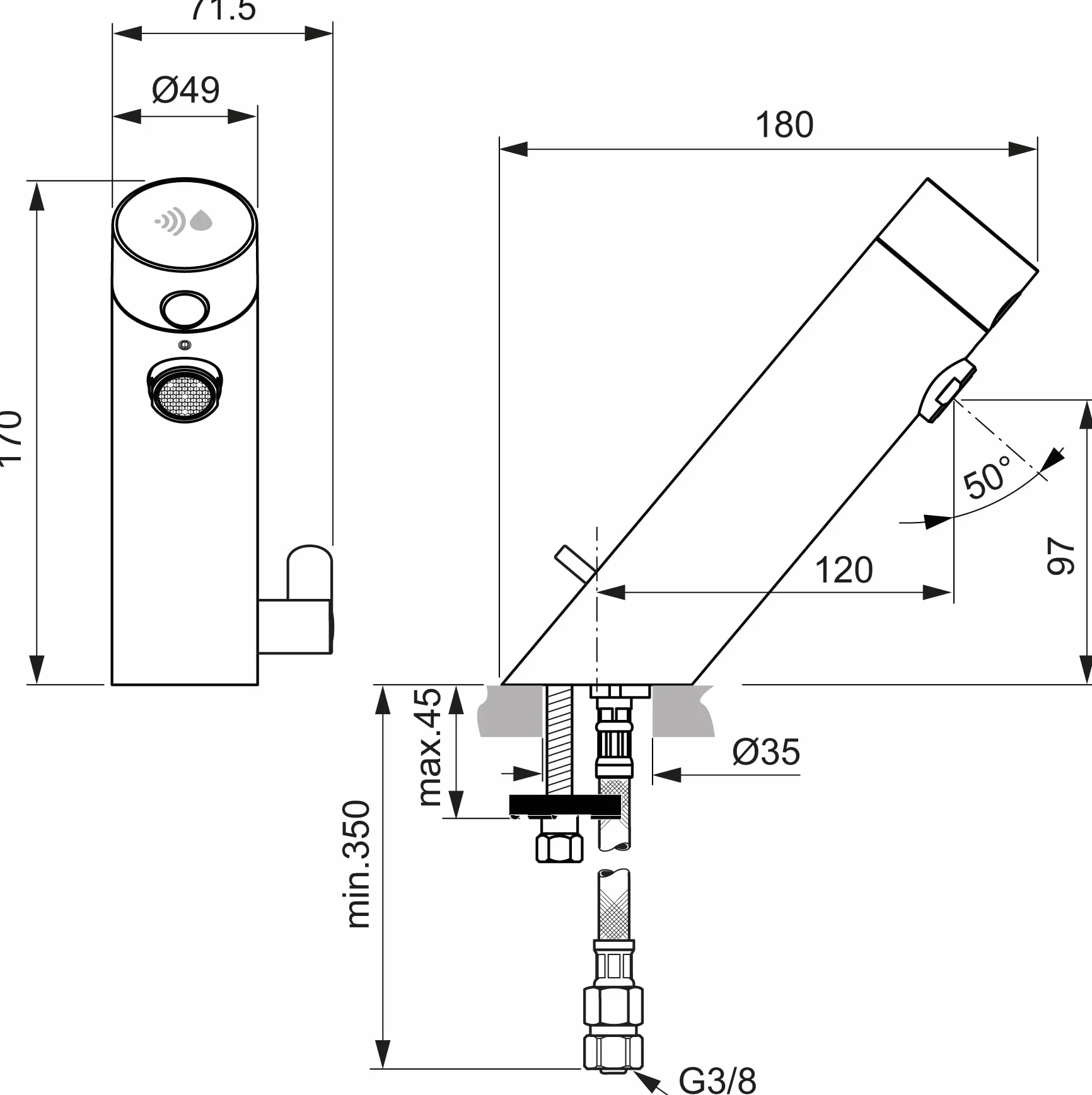 Mezclador electrónico Sensorflow