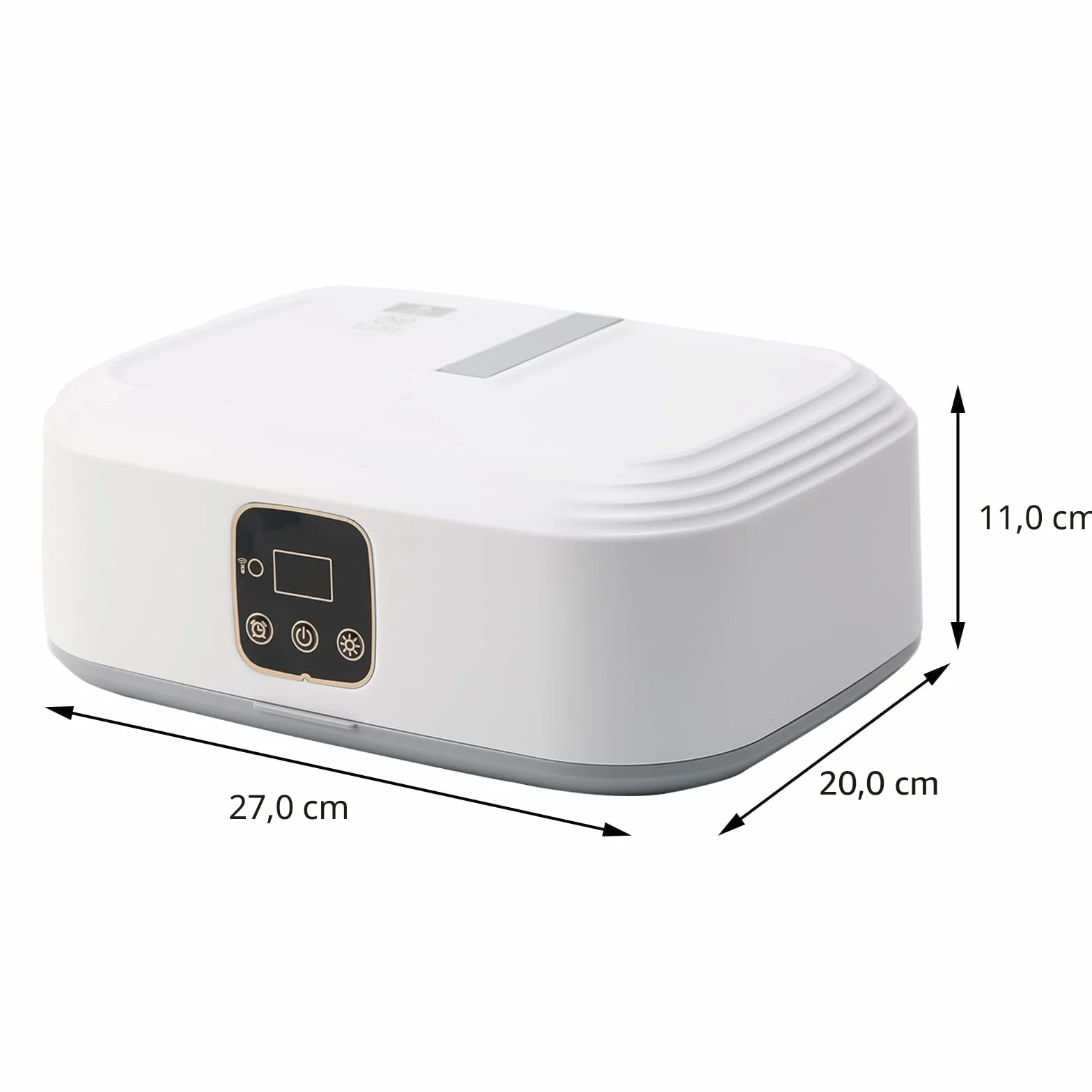 Secador eléctrico portátil 600 W mini bomba de calor con temporizador