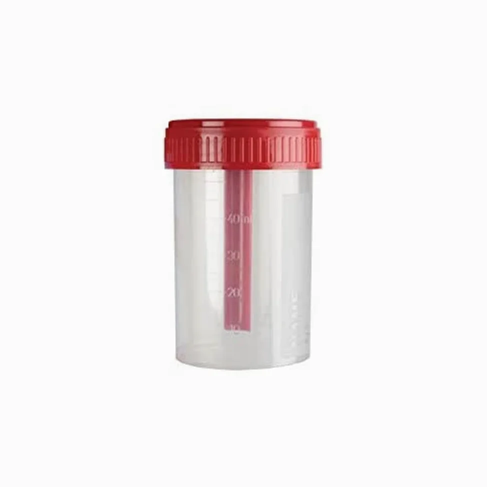 FL médica S.R.L. 25162 ISO 8 contenedor de las heces, 60 ml (Pack de 500)