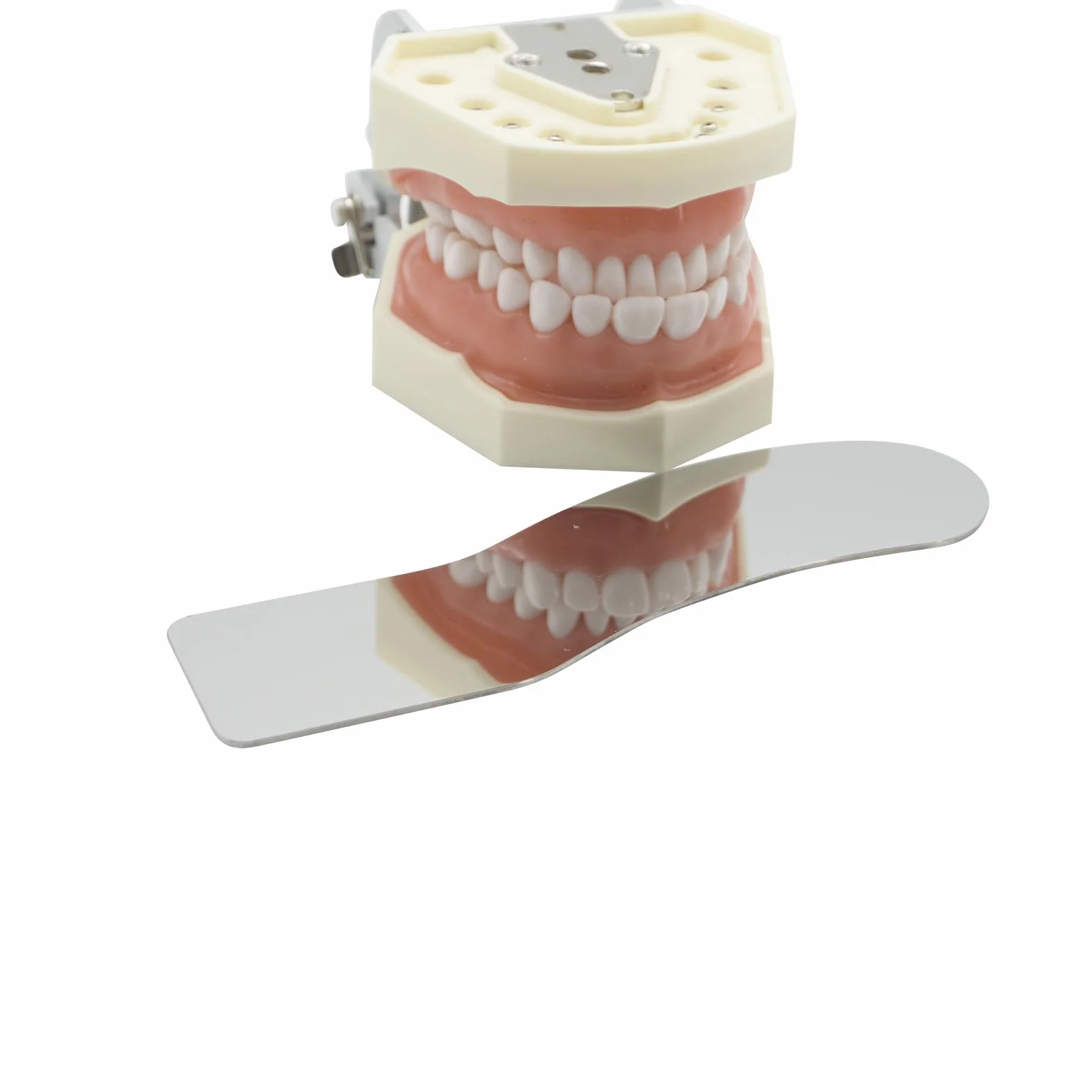 Espejos intraorales para fotografía dental, espejo reflector, oclusal de cristal, ortodóntico de dos caras, LED, cargador inalámbrico y ventilador