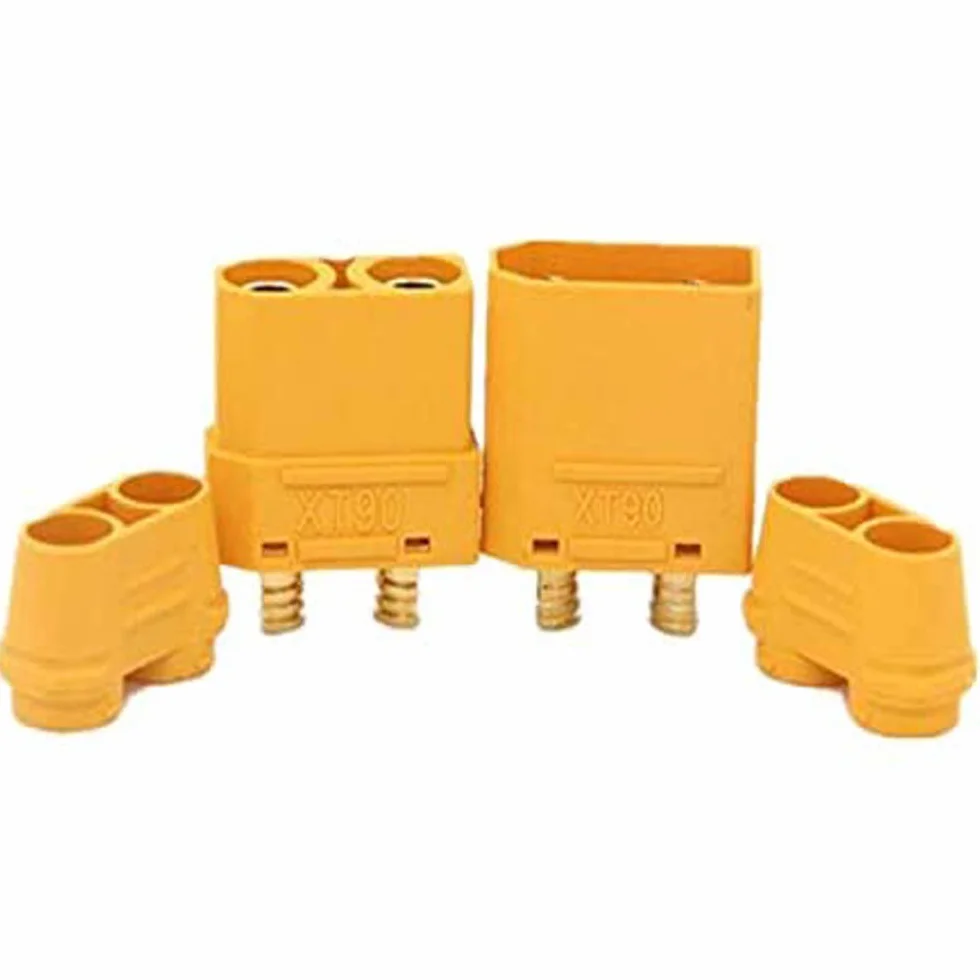XT90 Conectores Macho Hembra 5 Pares Adaptador con Tubo Termocontraíble