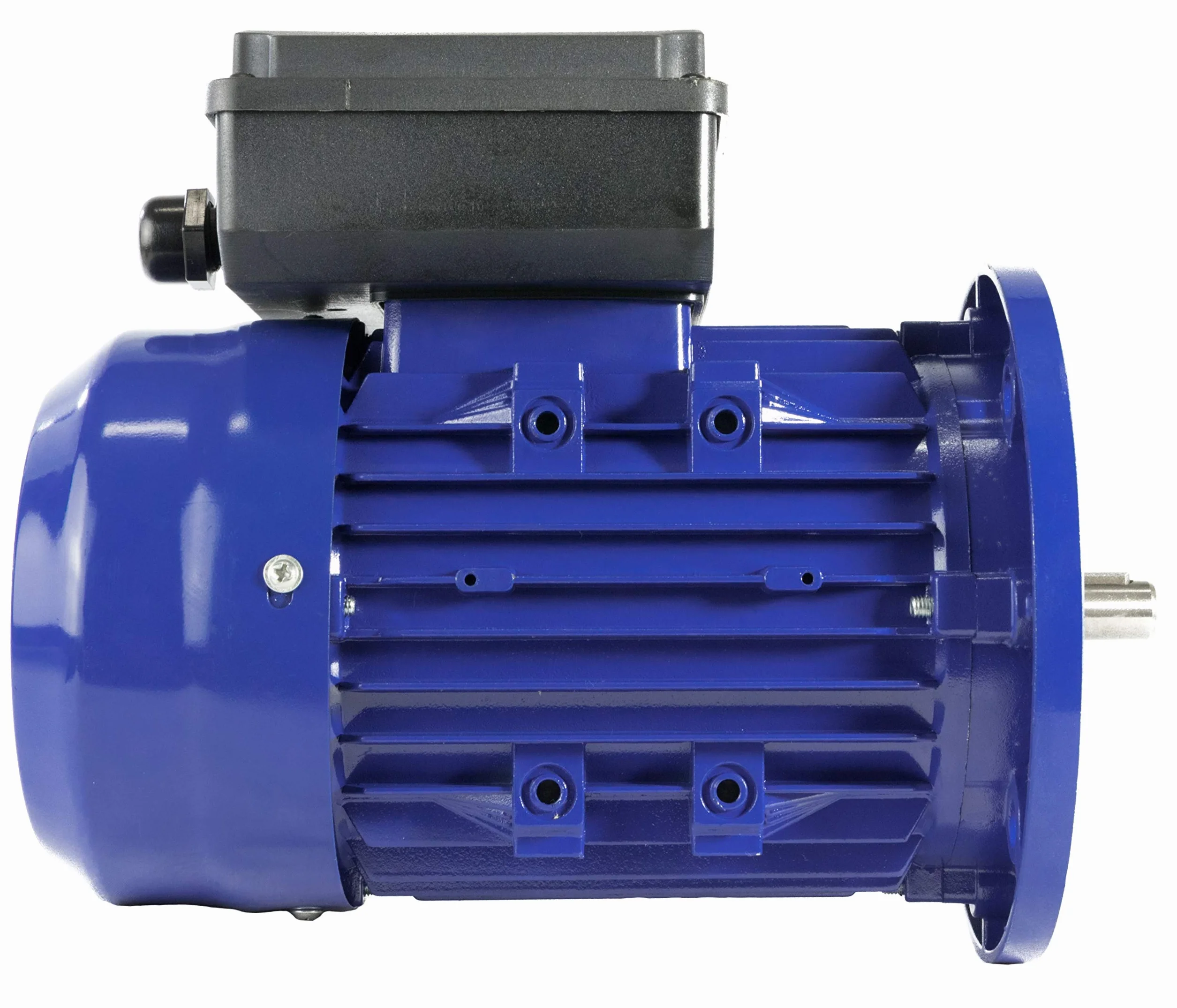 MOTOR ELECTRICO MONOFASICO 0,37KW / 0,5CV 220V 1500RPM B5 (BRIDA 160mm) TAMAÑO 71 - EJE 14mm ALTO PAR DE ARRANQUE ALREN