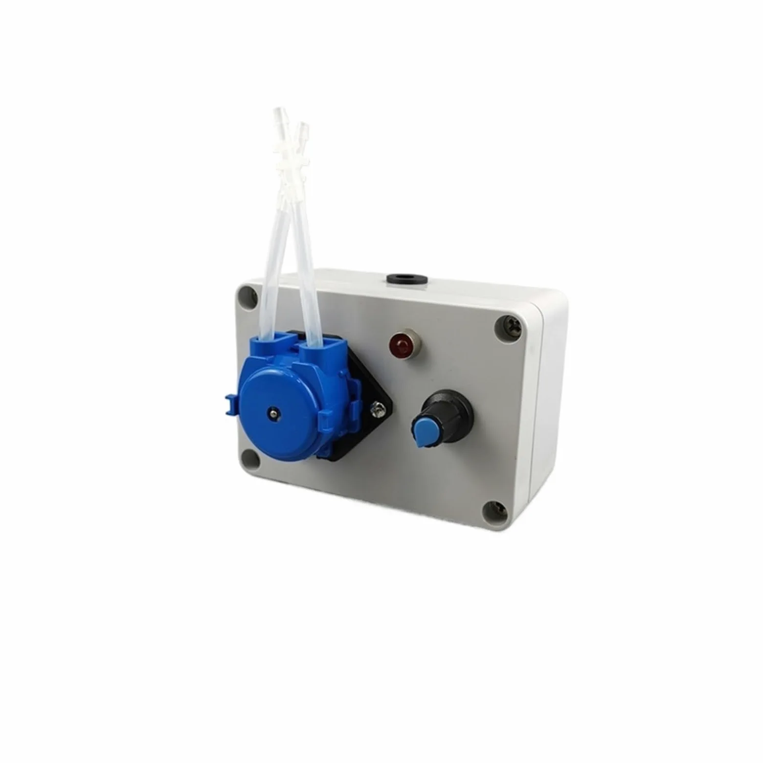 Bomba peristáltica, Bomba peristáltica en miniatura, autocebante, dosificadora de circulación, grado alimenticio, 10 a 70 ml, ajustable con pedal