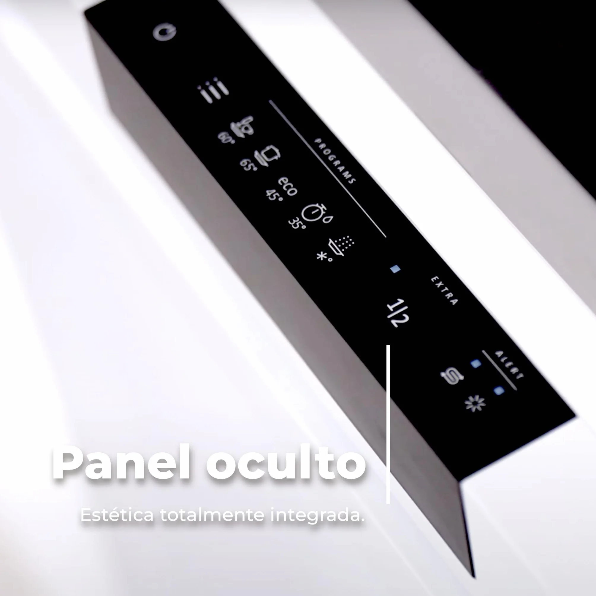 EVVO Lavavajillas estrecho 45 cm 9 Cubiertos Modelo D1 Slim Blanco