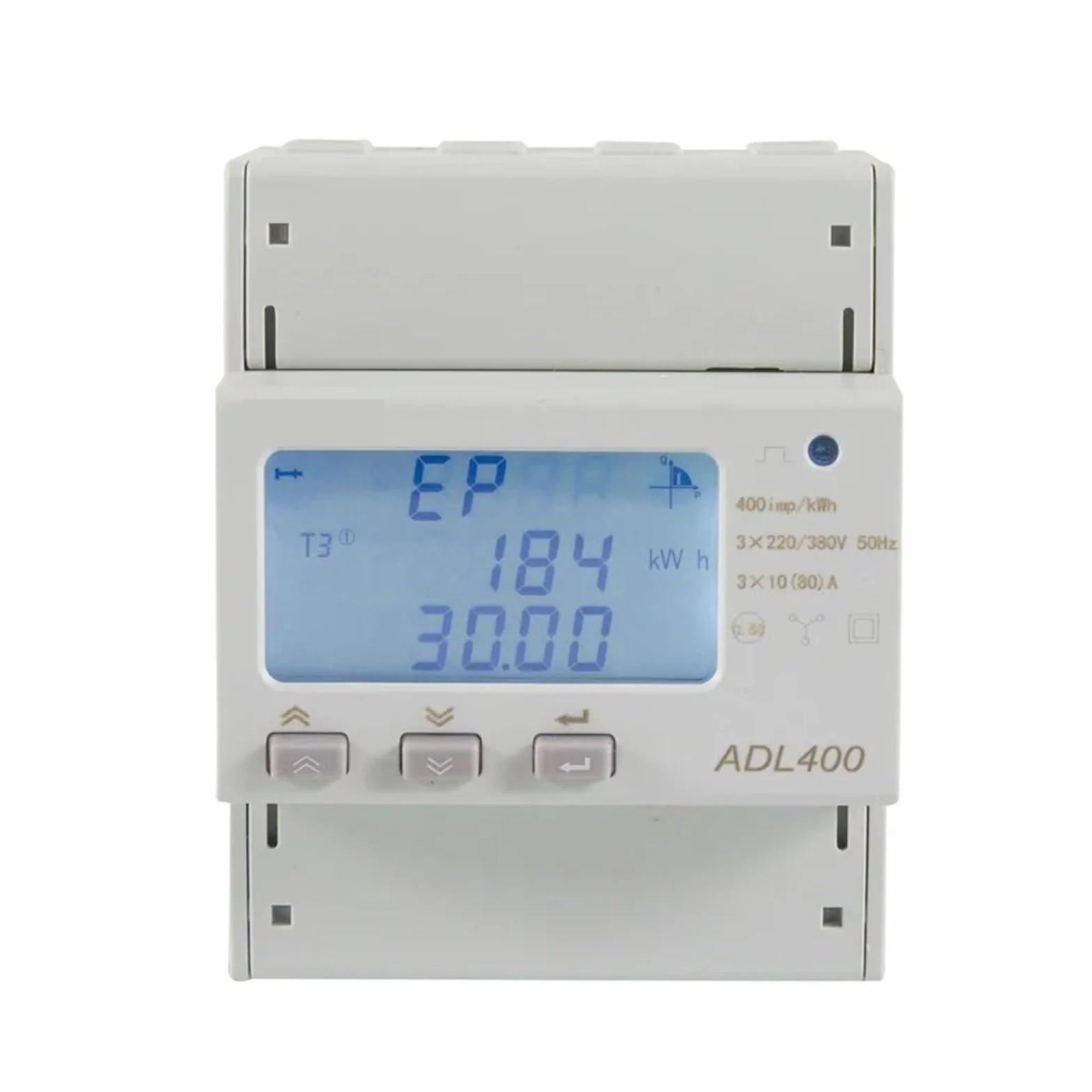 Sistema de Suministro de energía ADL400 Medidor de energía trifásico de Acceso de 5 A(Direct Connect 100A)