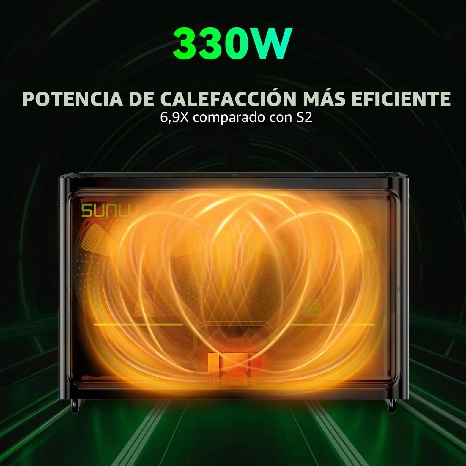 Oficial S4 Caja Secadora de Filamento, Deshidratador de filamento de 4 carretes mMejorado con Equilibrio de Temperatura, Control Automático de Humedad, para 3D Fliamento PLA TPU PETG ABS Nylon