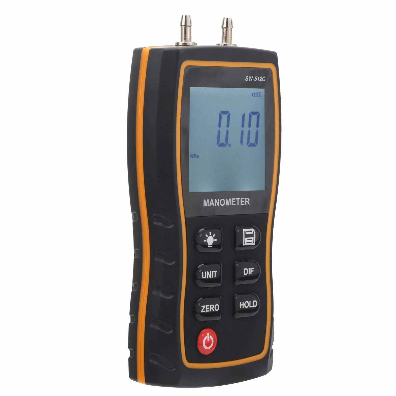 Manómetro Digital SW-512C Medidor de Presión de Aire para Sistemas de Ventilación y Salas Limpias con Múltiples Unidades