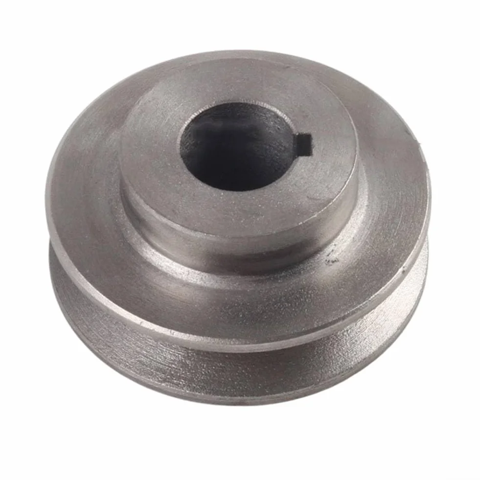 Polea de una sola ranura de hierro fundido V-Belt Rueda de transmisión para compresor de aire