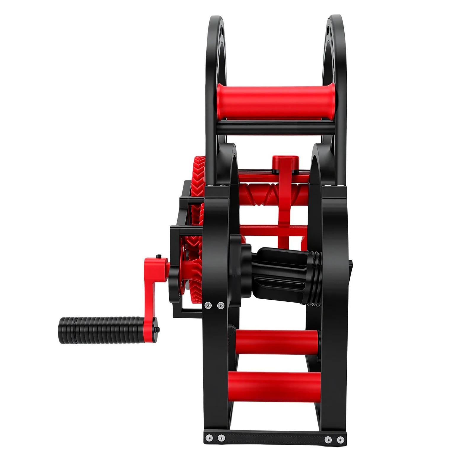 Fafeicy Enrollador de Carrete de Filamento 3D, Rebobinador de Filamento PETG CF para Carretes de 20 Cm, Manivela y Taladro, Tensión Ajustable, para Transferencia de Hilo de Alambre de
