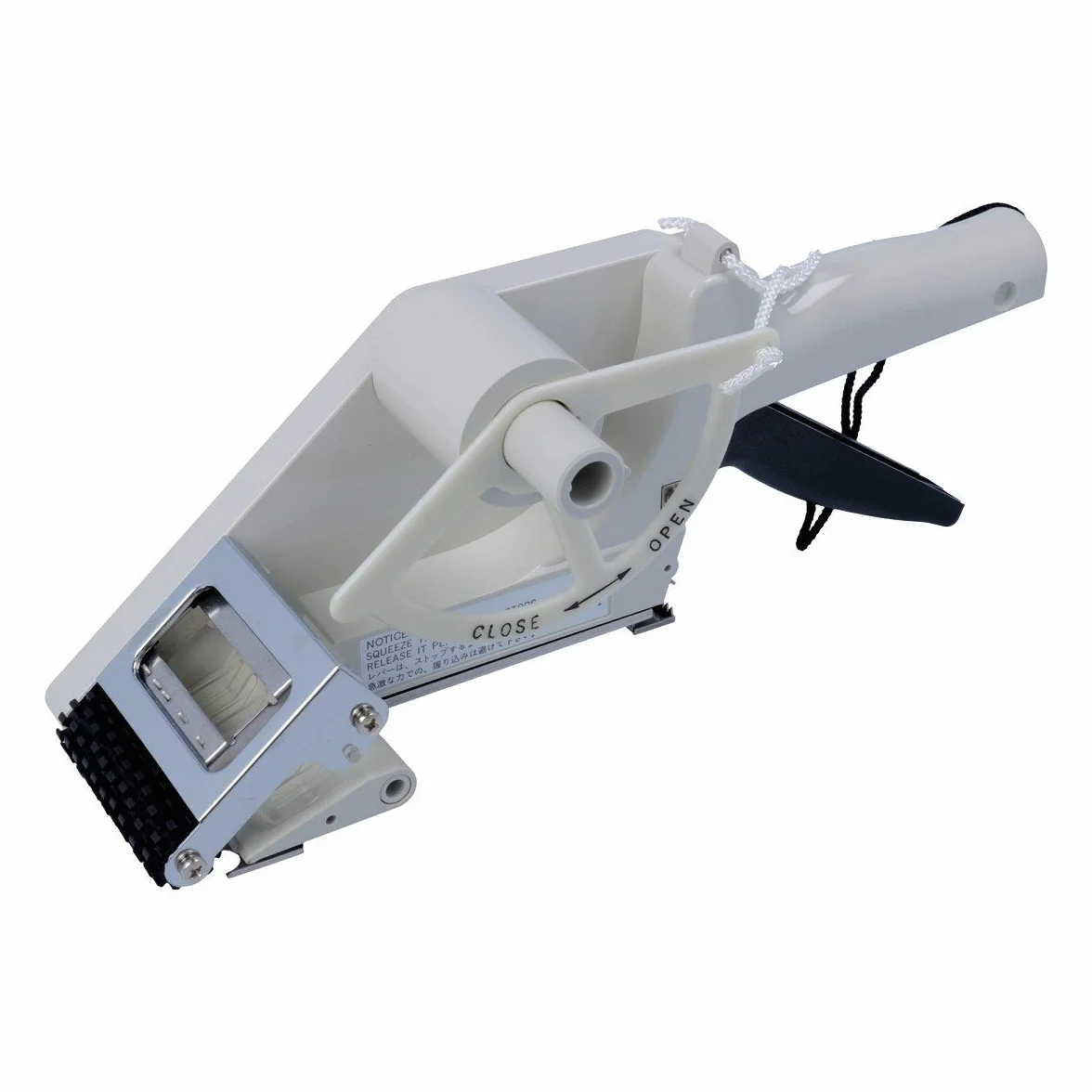 Towa - Dispensador de etiquetas manual de plástico para etiquetas adhesivas manuales, 25 a 60 mm
