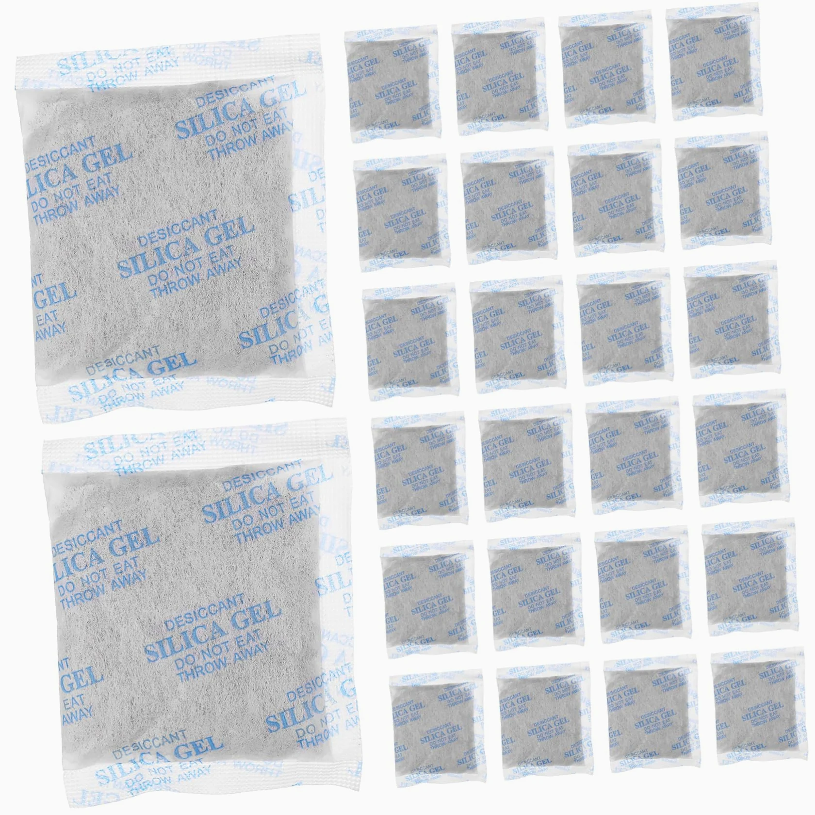 Veemoon 30piezas Sobres Desecantes De Sílice Gel Para Ropa Alimentos Electrónica Prevención Humedad