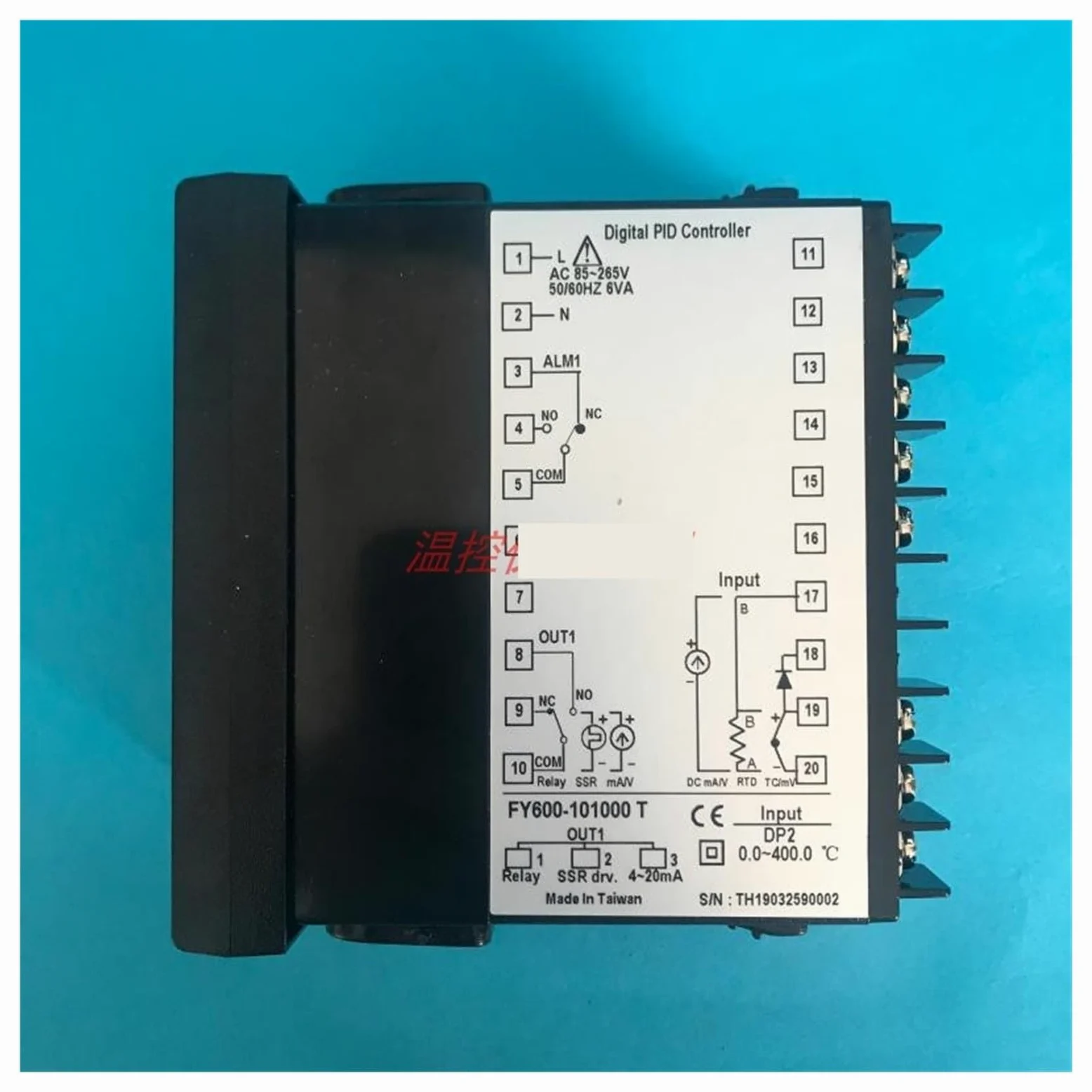 Controlador de Temperatura de Alta precisión(FY600-301000)