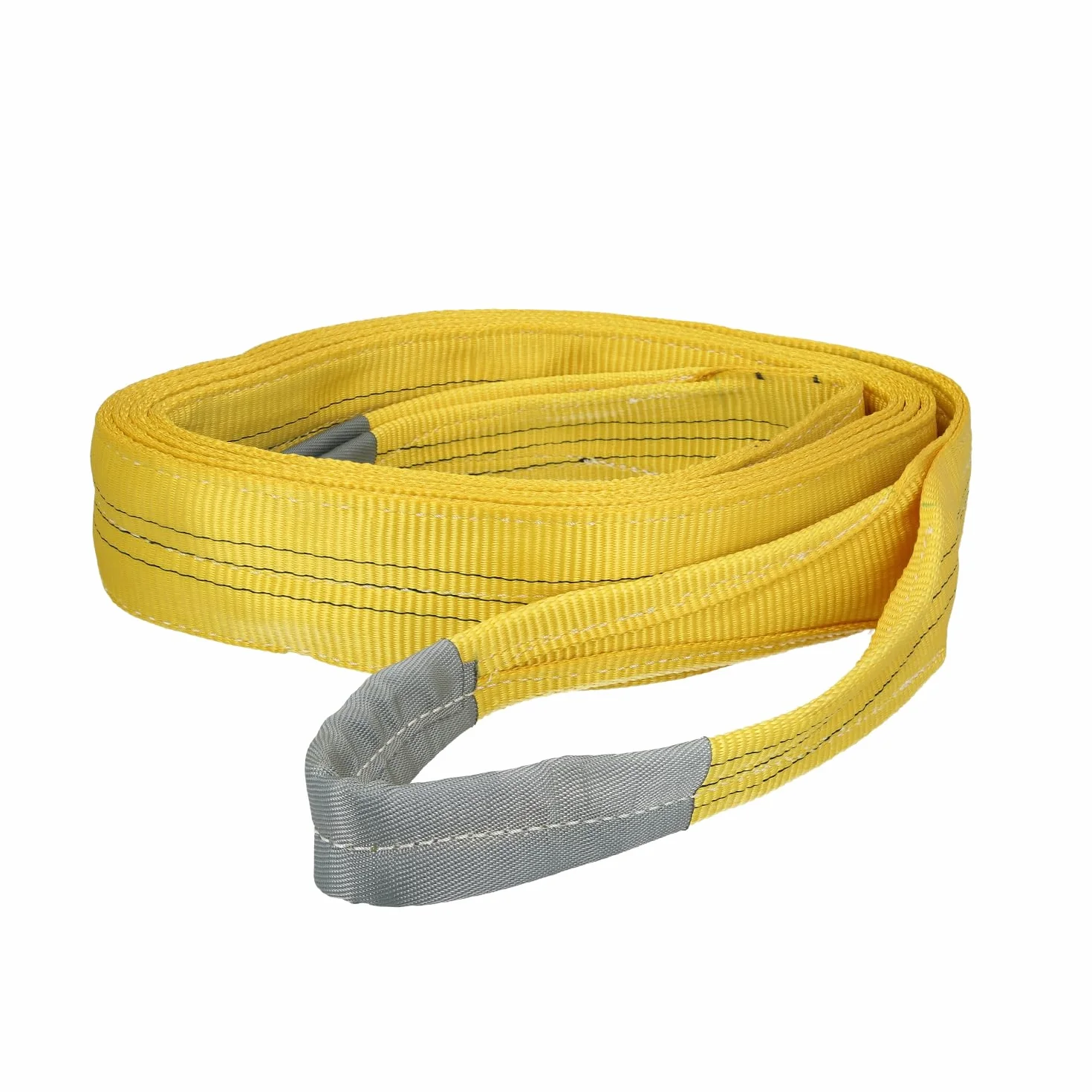 WOLFPACK Eslinga Plana Doble Banda 3000 Kg Longitud 3 Metros Ancho 9 cm Poliester Amarilla