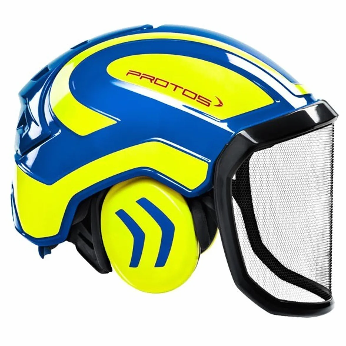 PROTOS® Casco de seguridad Integral Forest protección auditiva, color: negro, equipamiento: visera fina
